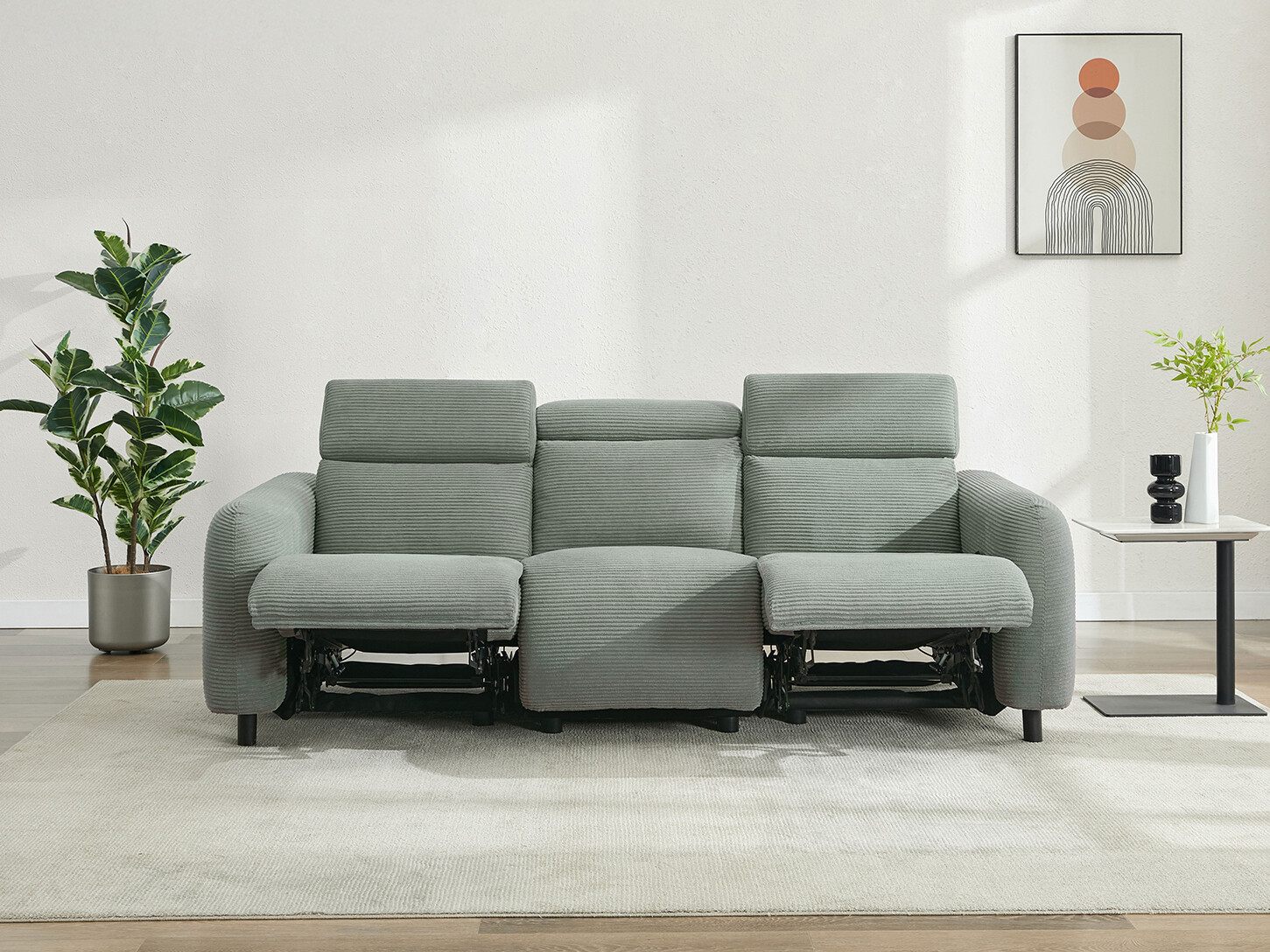 Sofa reglaineris Revbena 106 (Pilka)