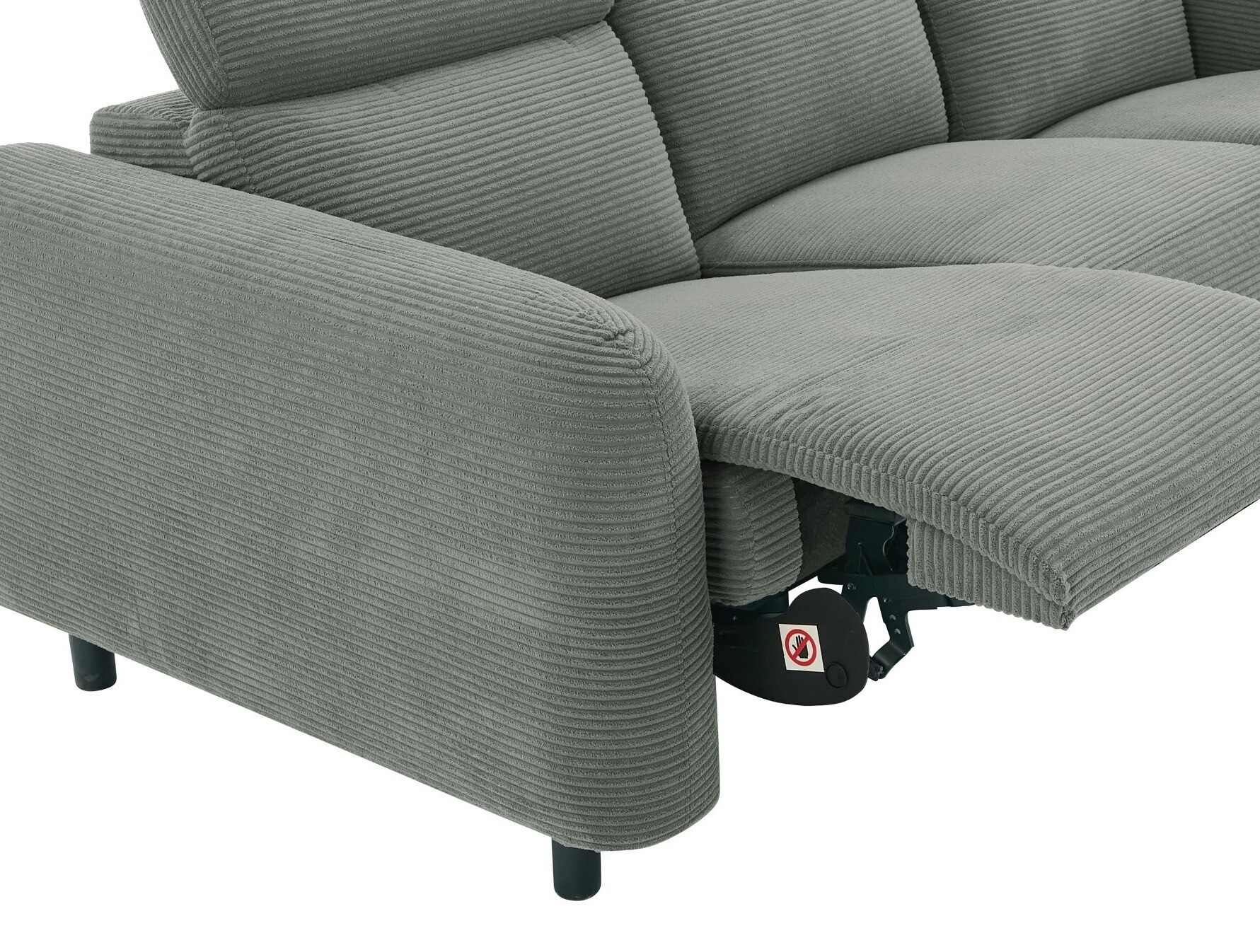 Sofa reglaineris Revbena 106 (Pilka)