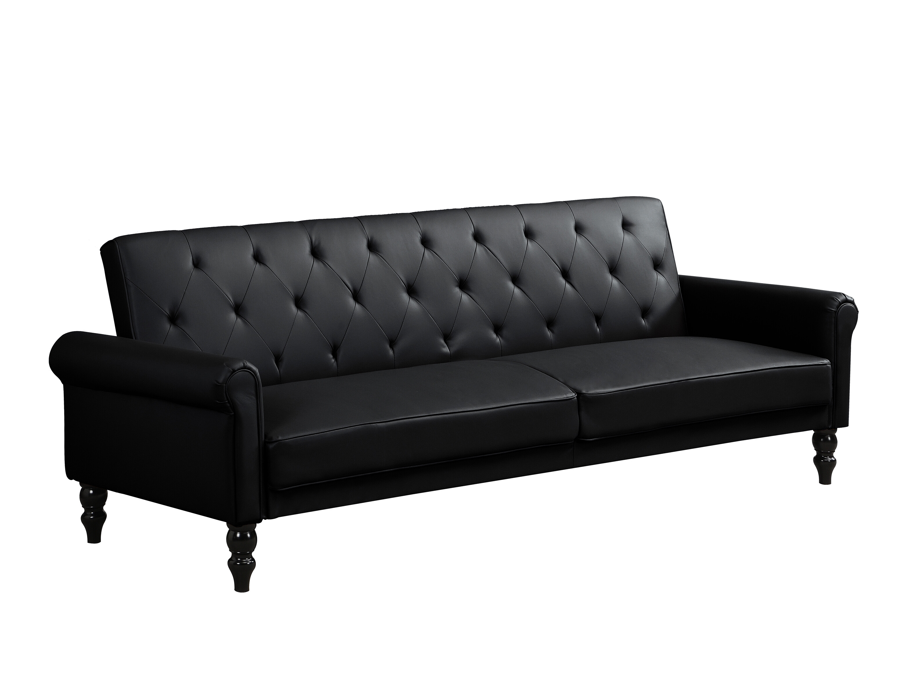 Sofa lova Denton 1581 (Juoda)
