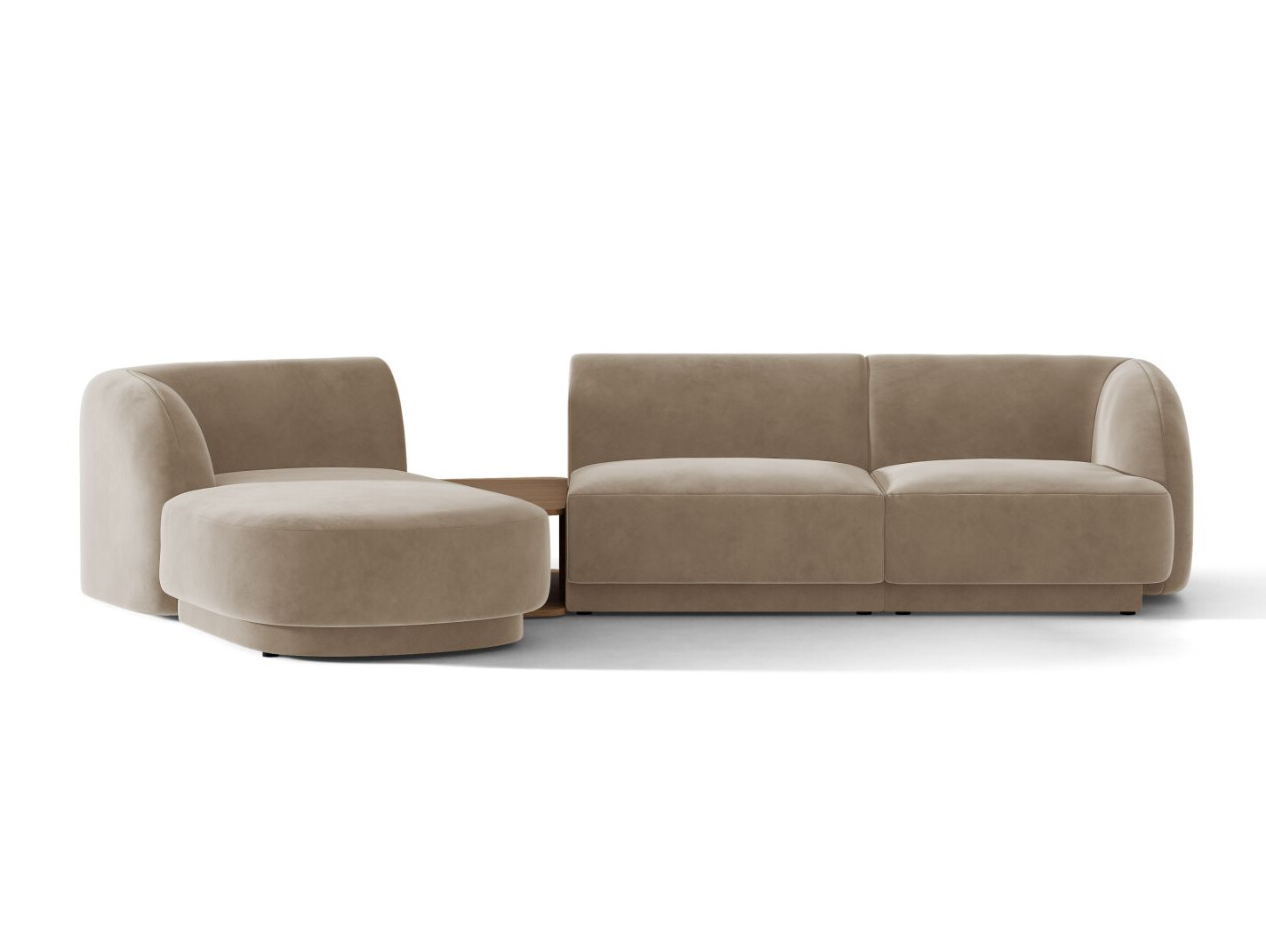 Modulinis minkštas kampas Tivlomi 117 (Bluvel 40)