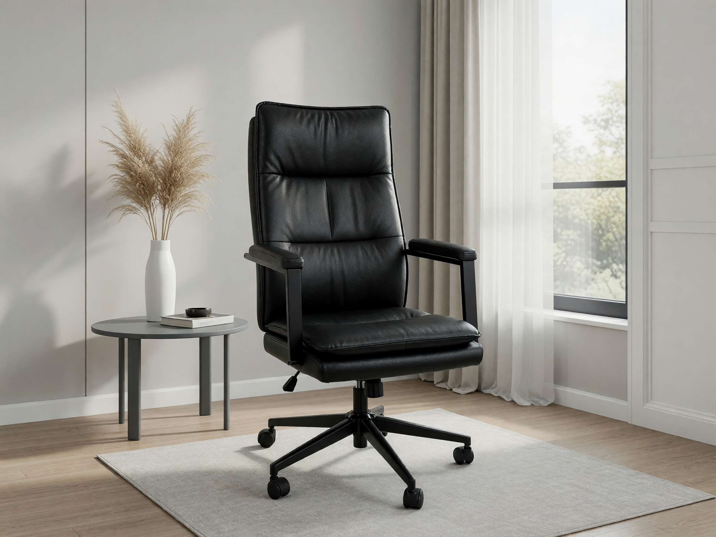 Biuro kėdė Detroit 1035 (Juoda)
