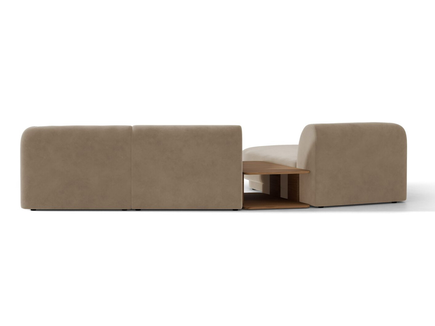 Modulinis minkštas kampas Tivlomi 117 (Bluvel 40)