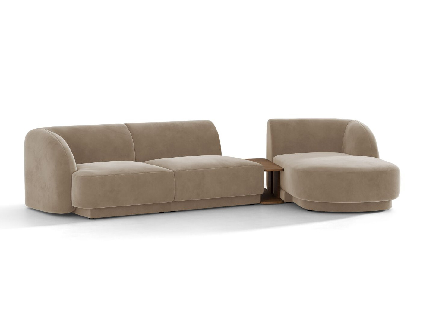 Modulinis minkštas kampas Tivlomi 117 (Bluvel 40)