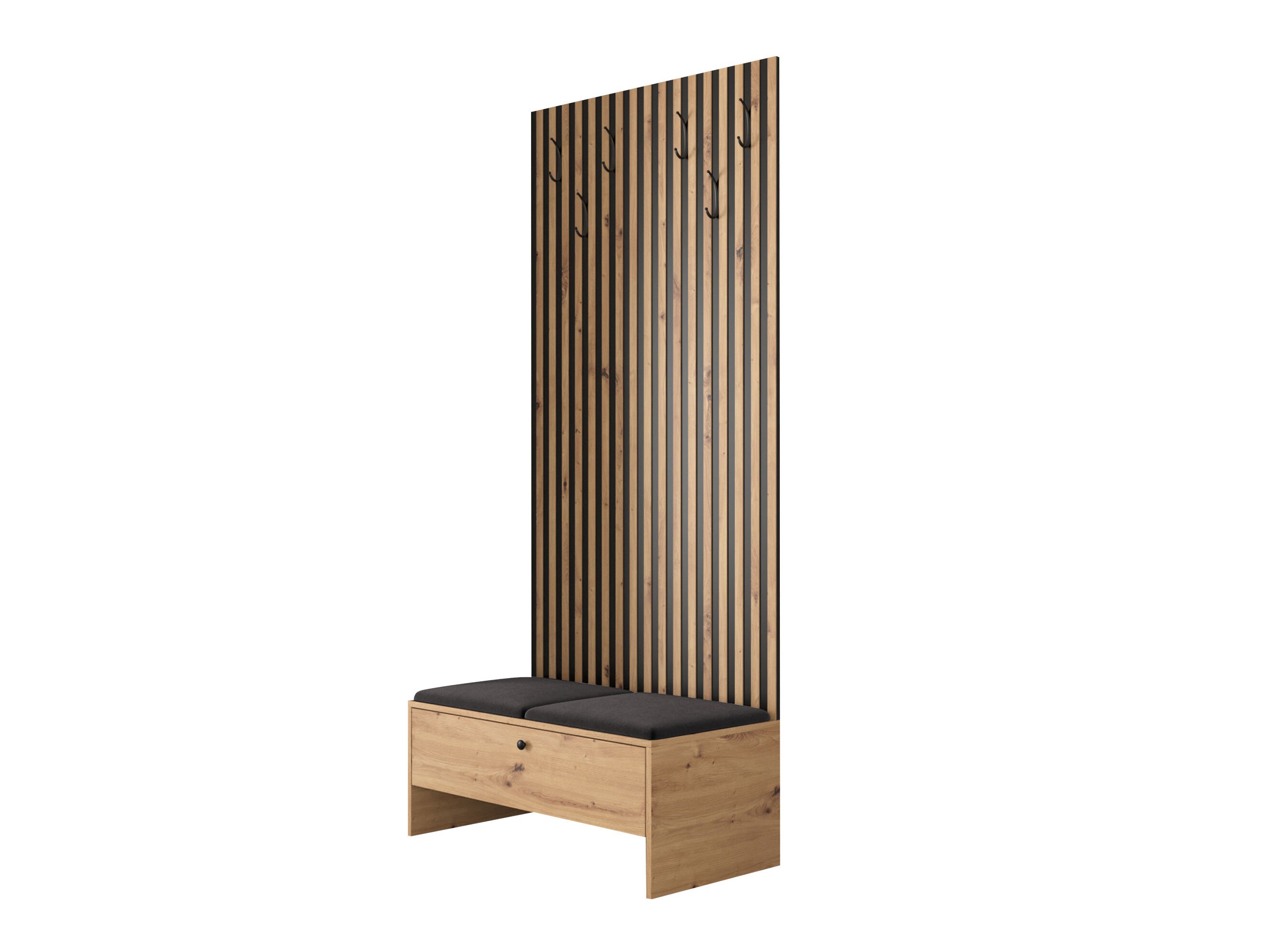 Prieškambario komplektas Donio IV (Artisan ąžuolas + Polo 897)