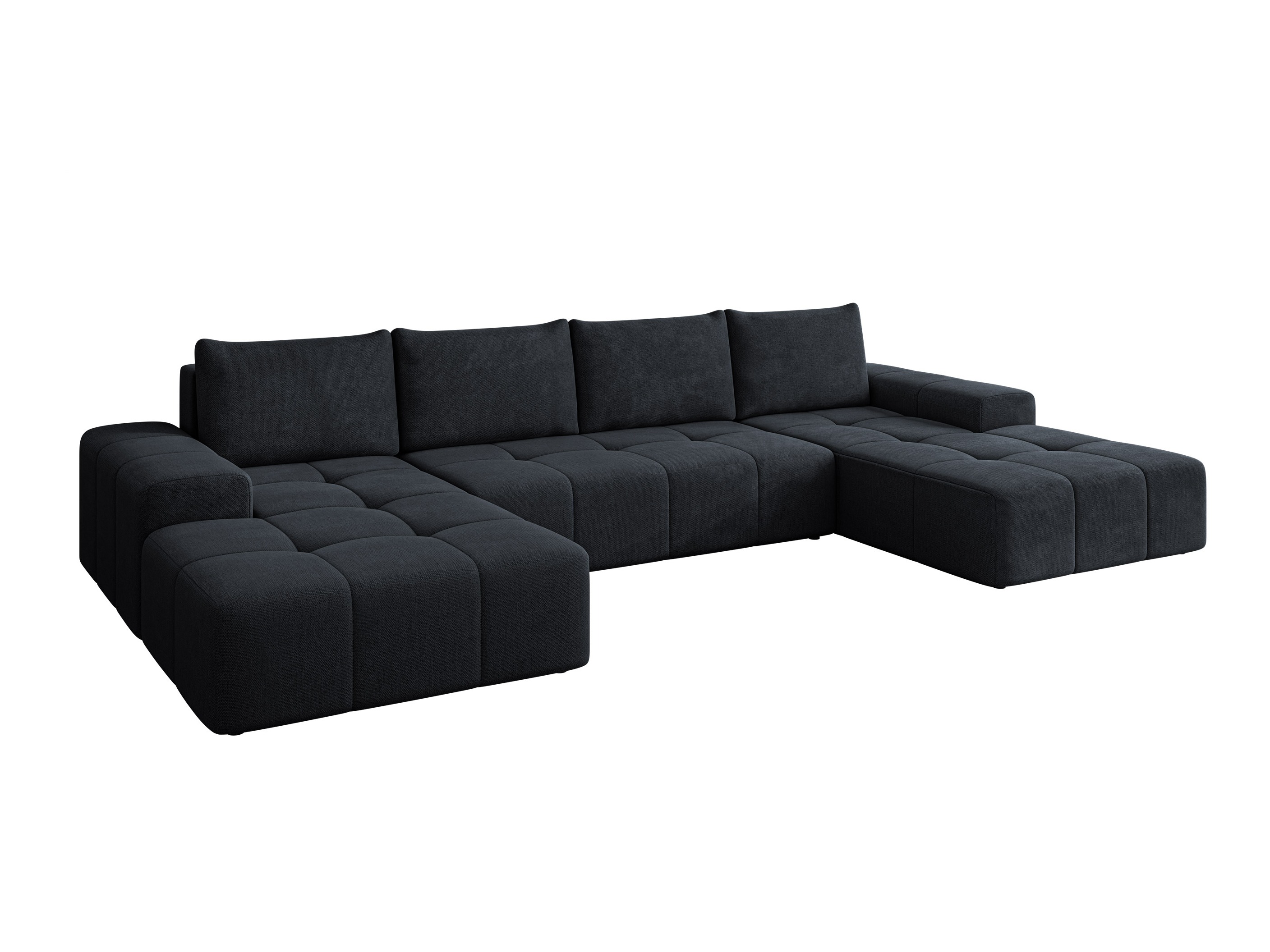 Minkštas kampas Comfivo Origor II (Spirit Black)