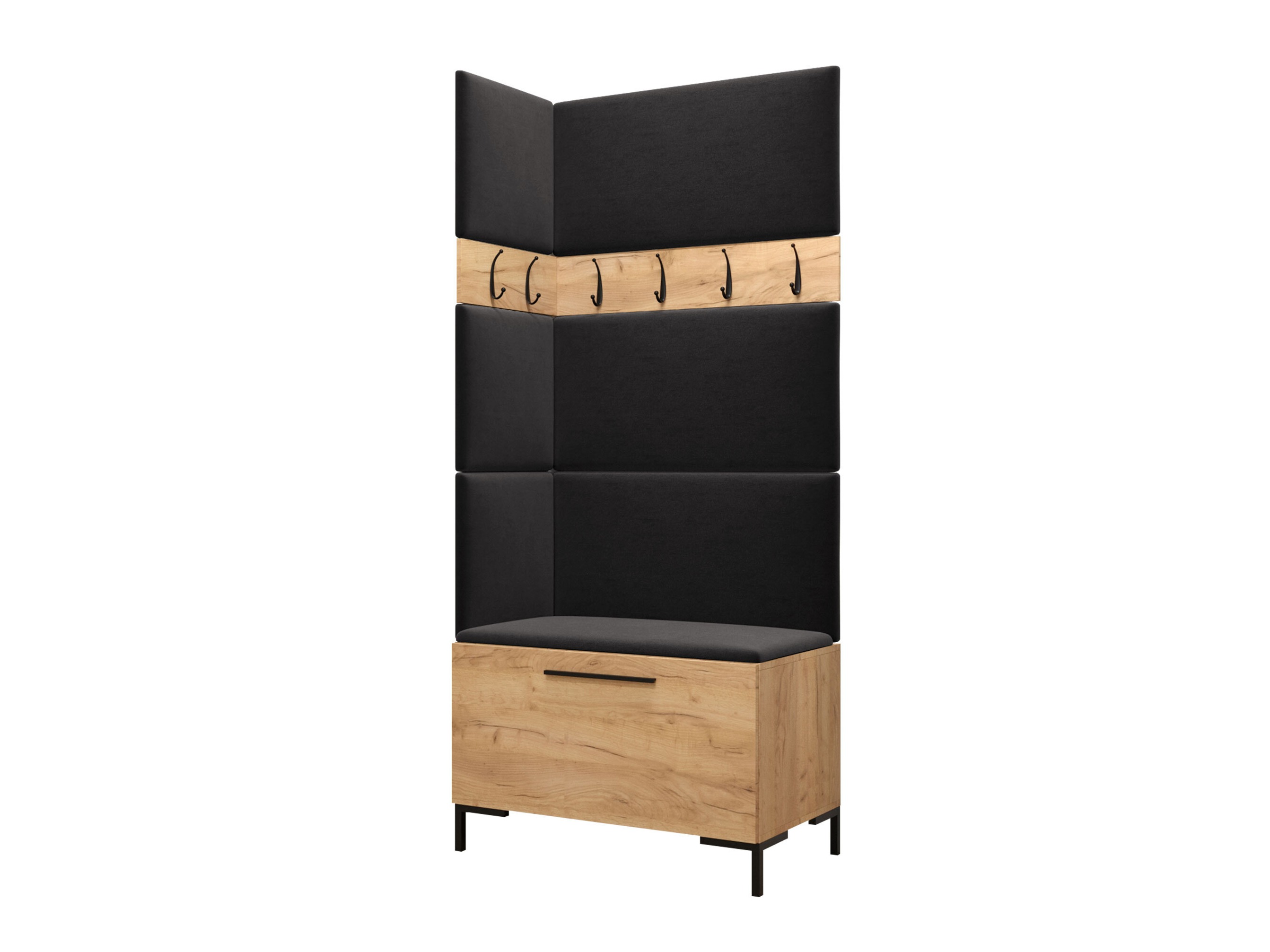 Prieškambario komplektas Nomal IV (Craft ąžuolas)