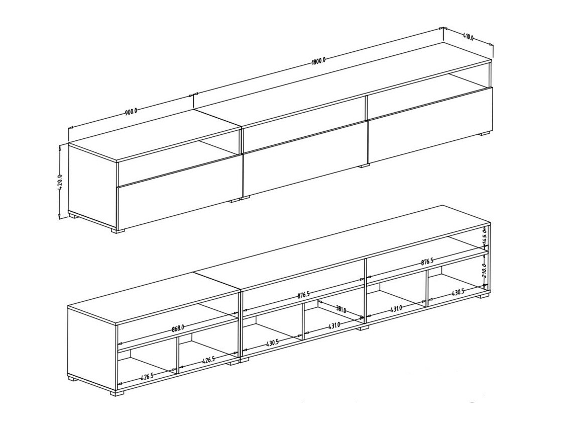 TV staliukas ST9261