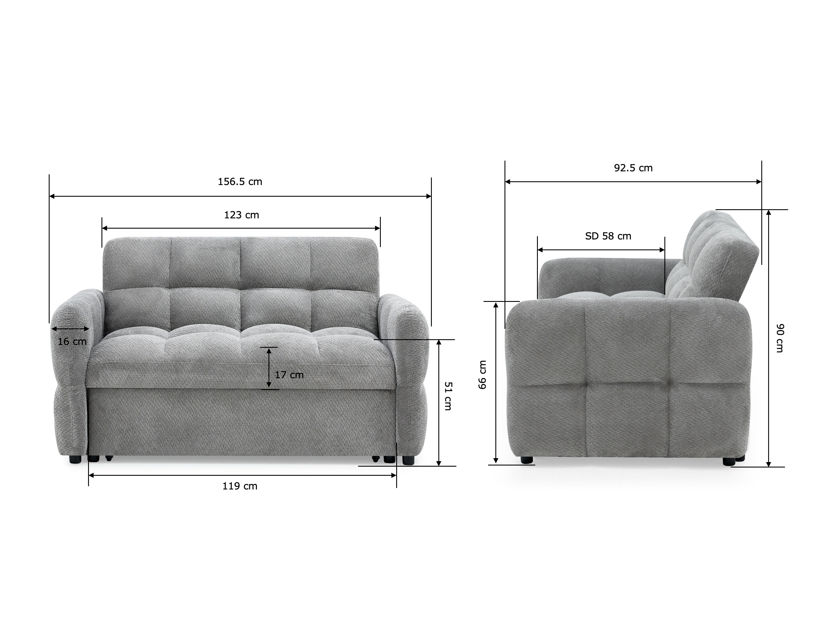 Sofa lova Comfivo Moditas (Egon 48)