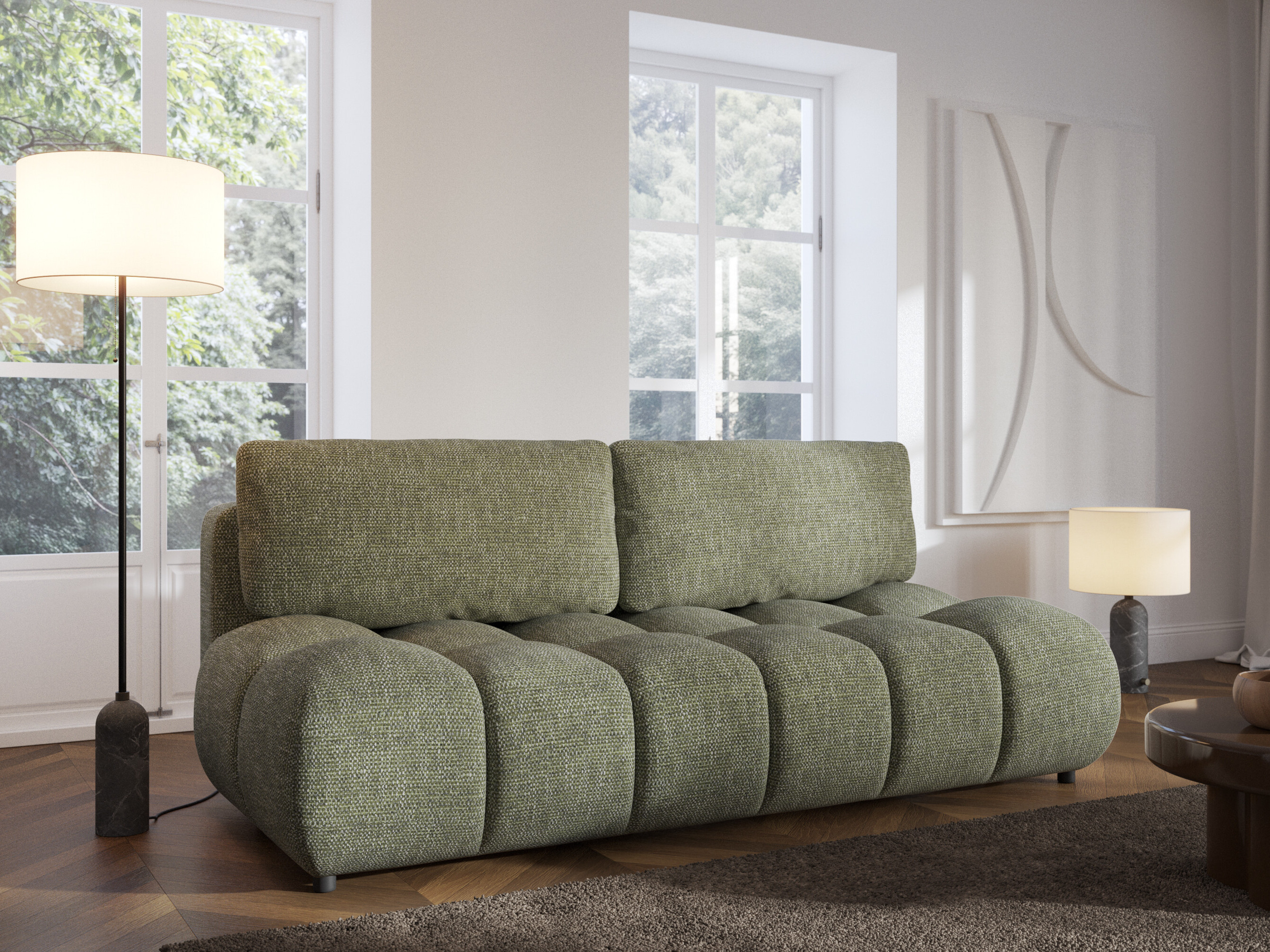Sofa lova Kingston 218 (Silencio 34)