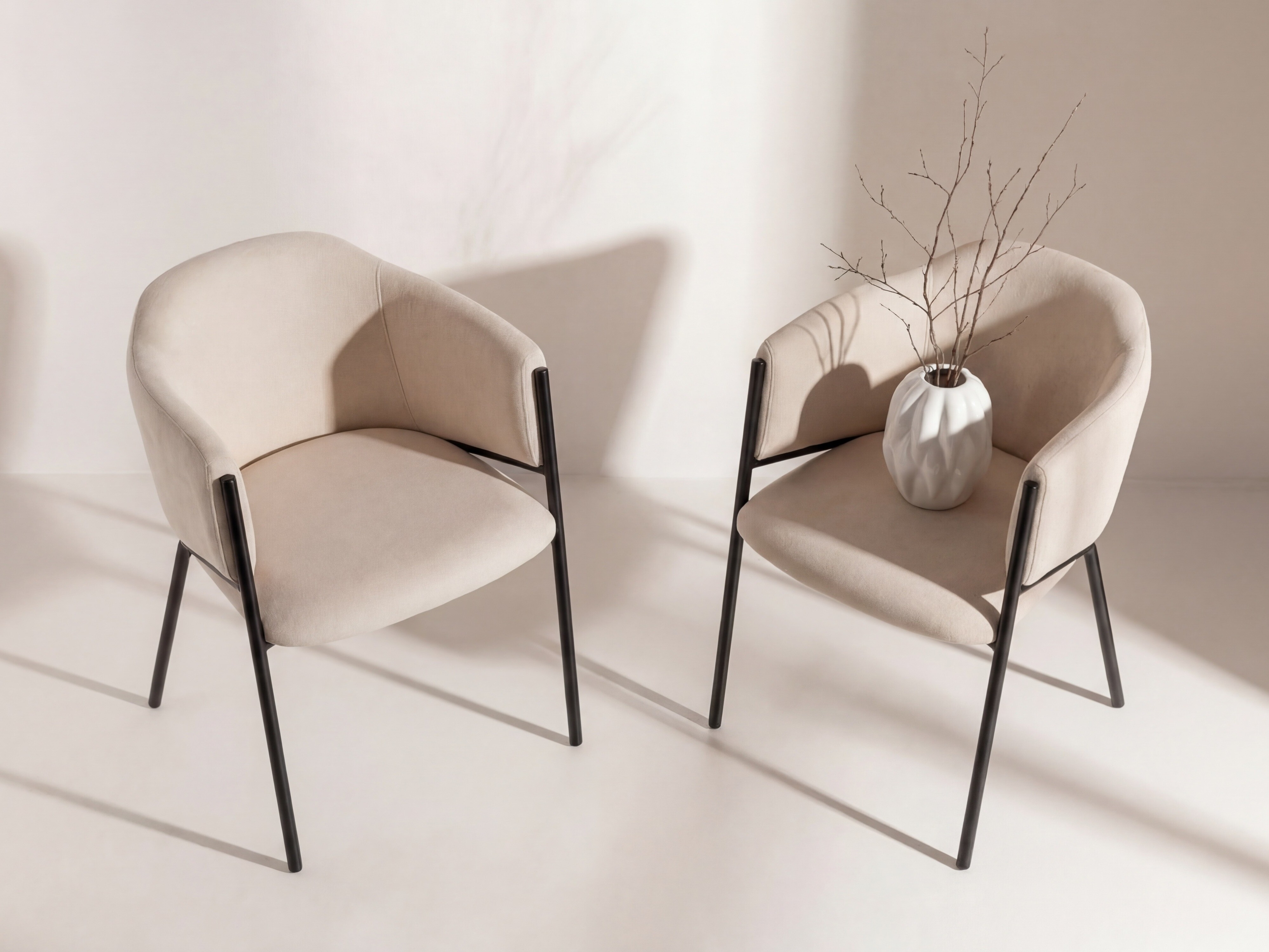 Kėdė Dallas 5354 (Smėlinė + Juoda)