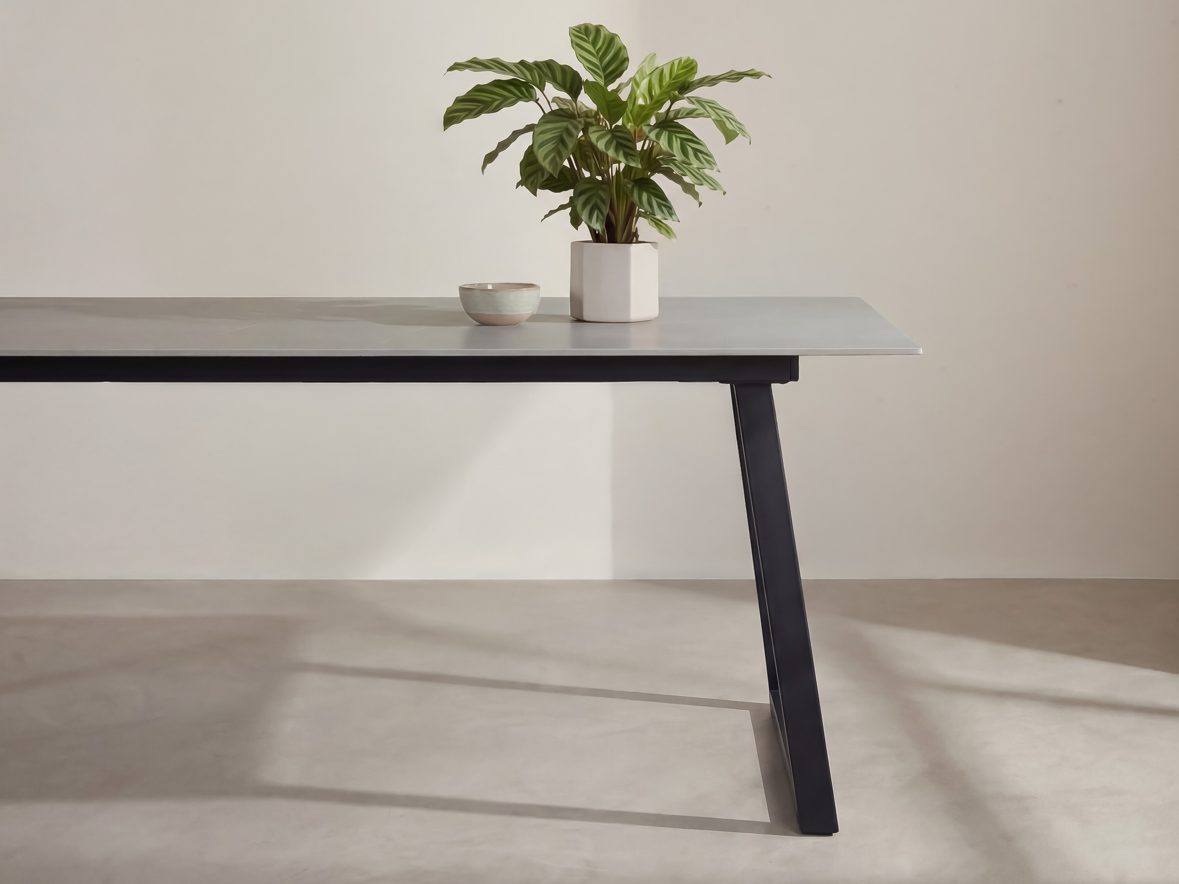 Stalas Dallas 5355 (Tamsi pilka + Juoda)