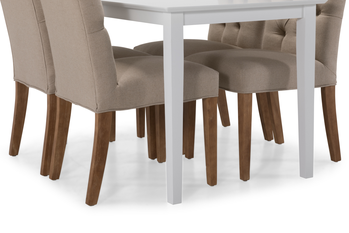 Valgomojo komplektas Provo 157 (Beige + Ruda)