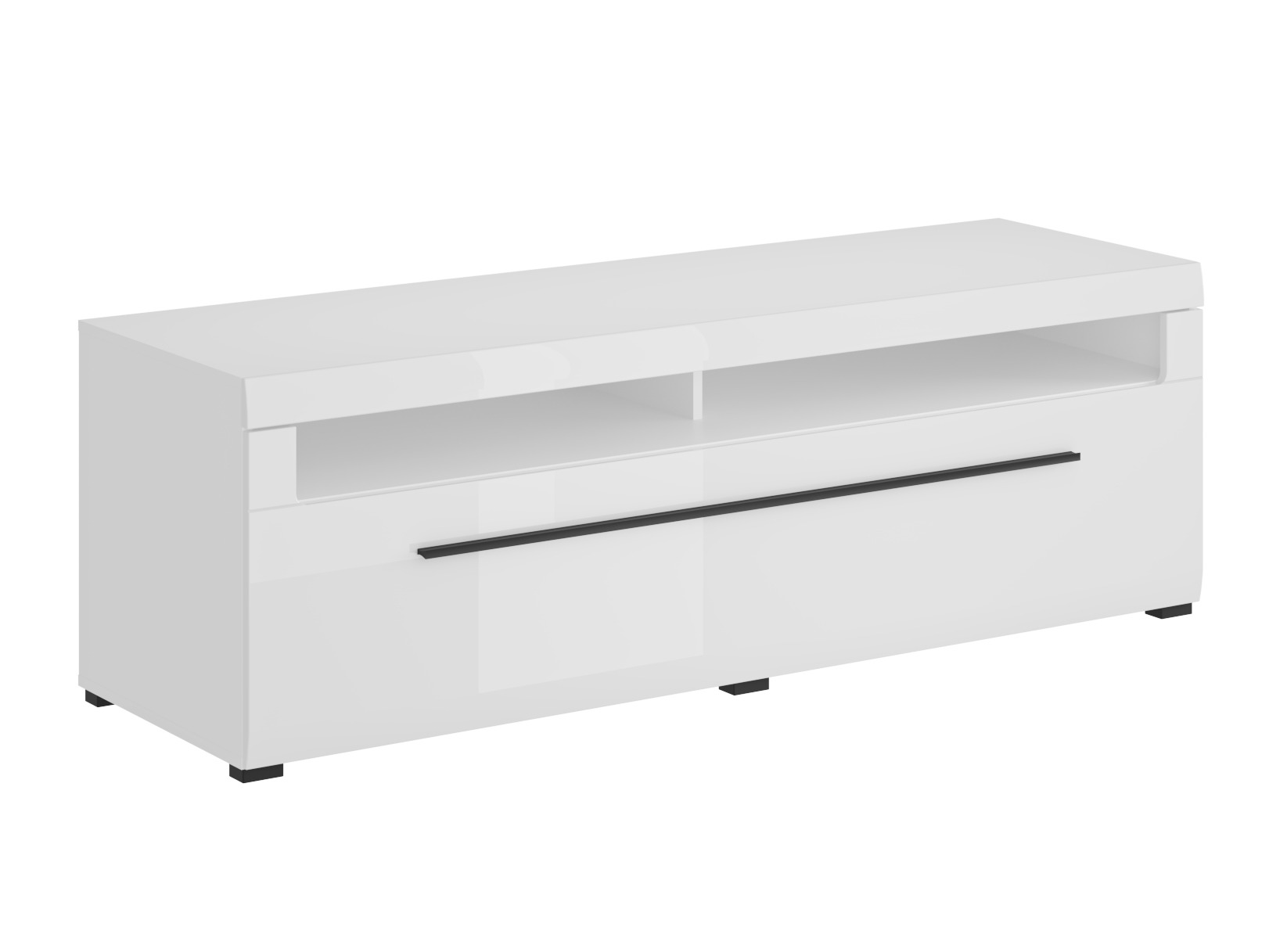 TV staliukas Ophsalu 104 (Balta + Blizgi balta)