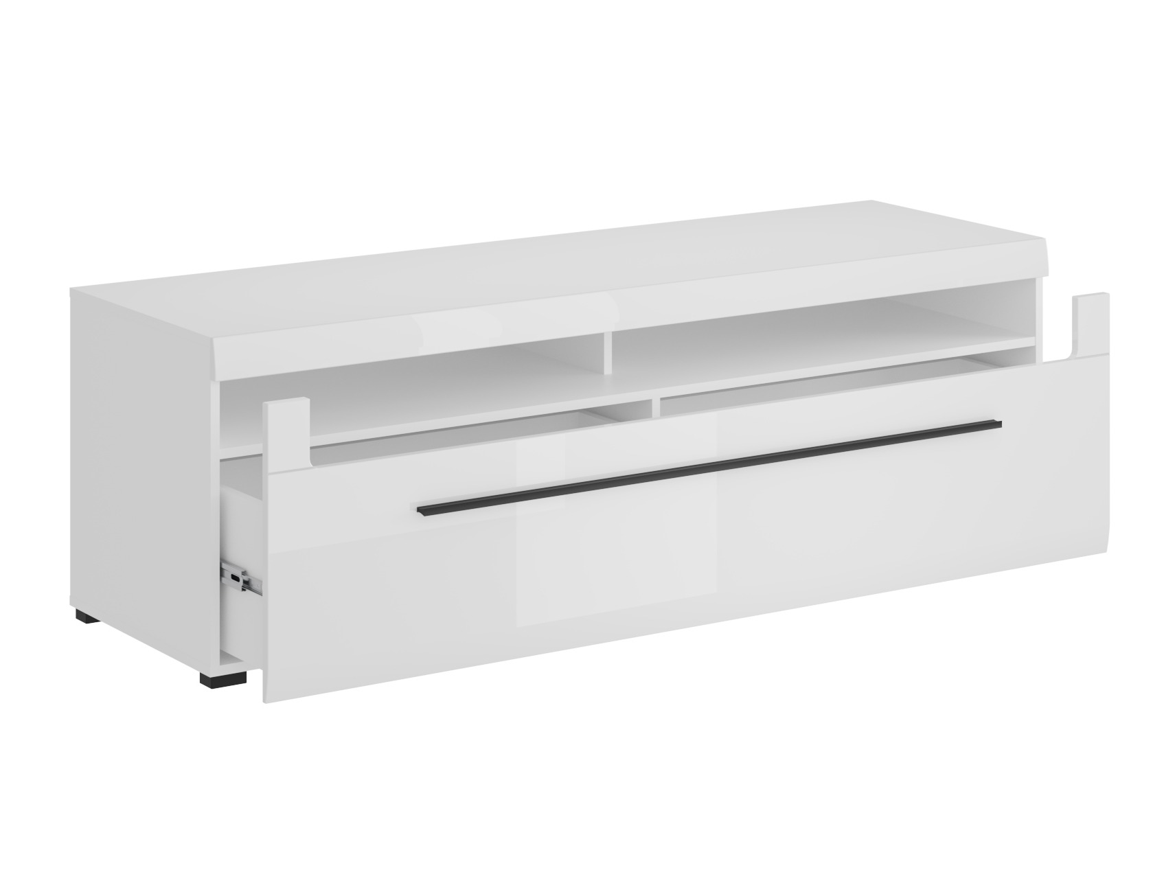 TV staliukas Ophsalu 104 (Balta + Blizgi balta)