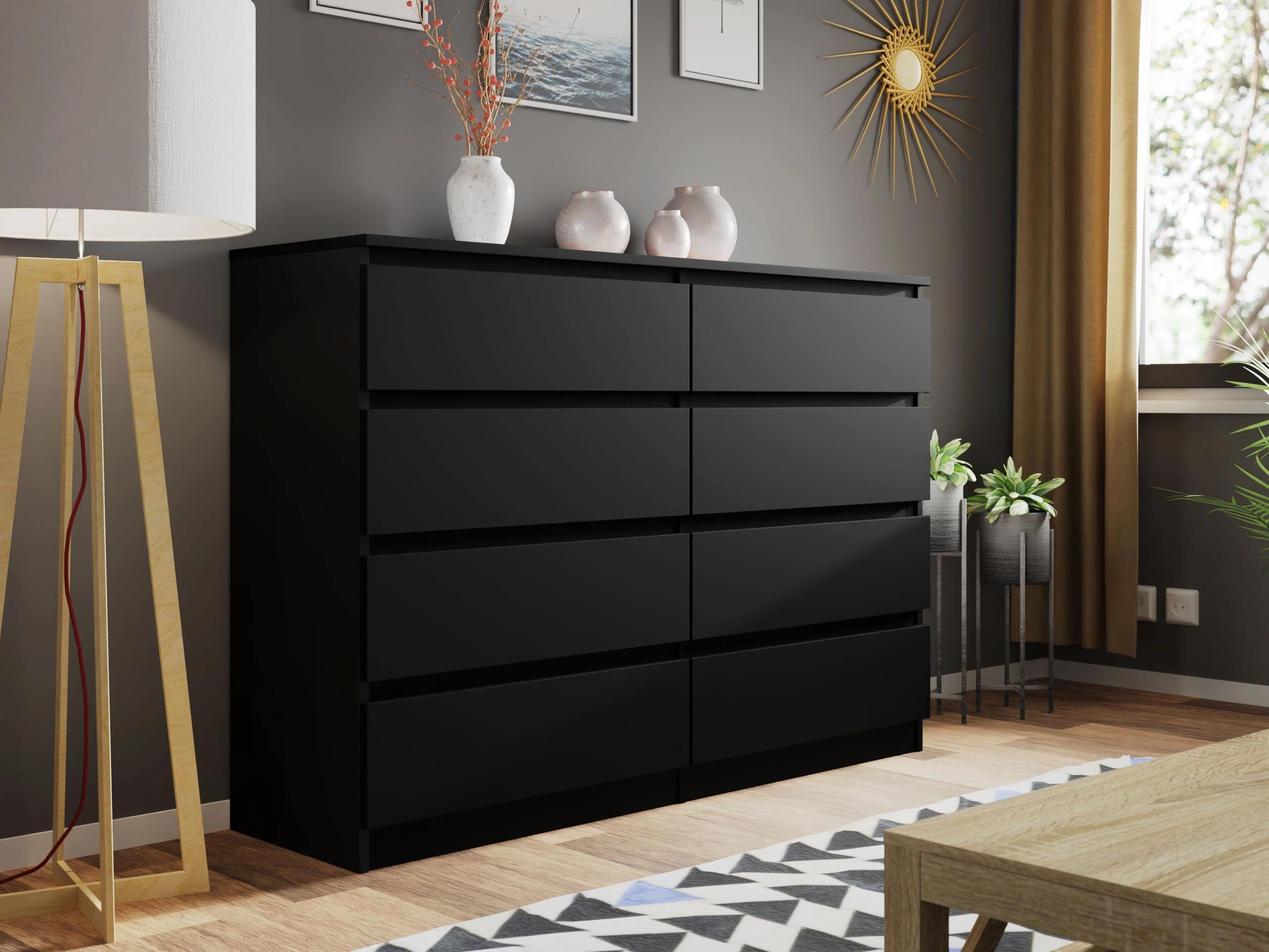 Komoda Comfivo Structor III (Juoda)