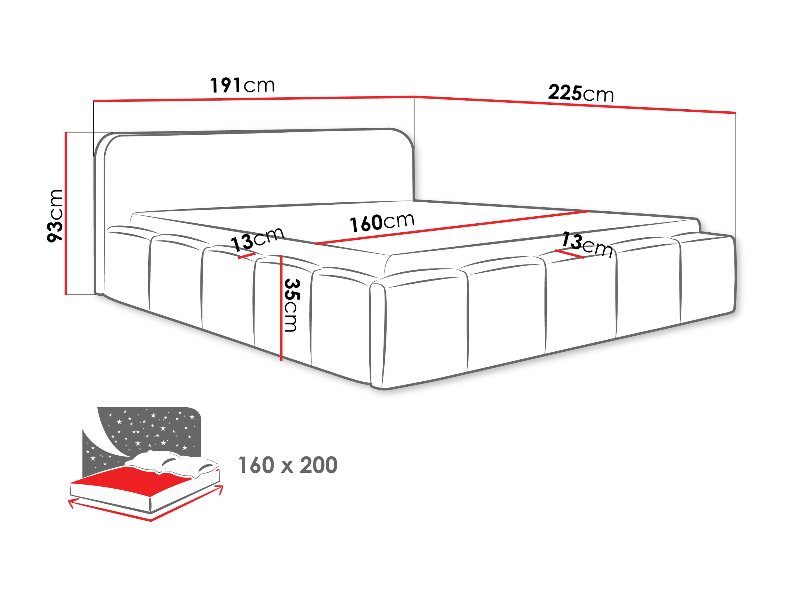 Lova TrendyNest 135 (Lambi 01)