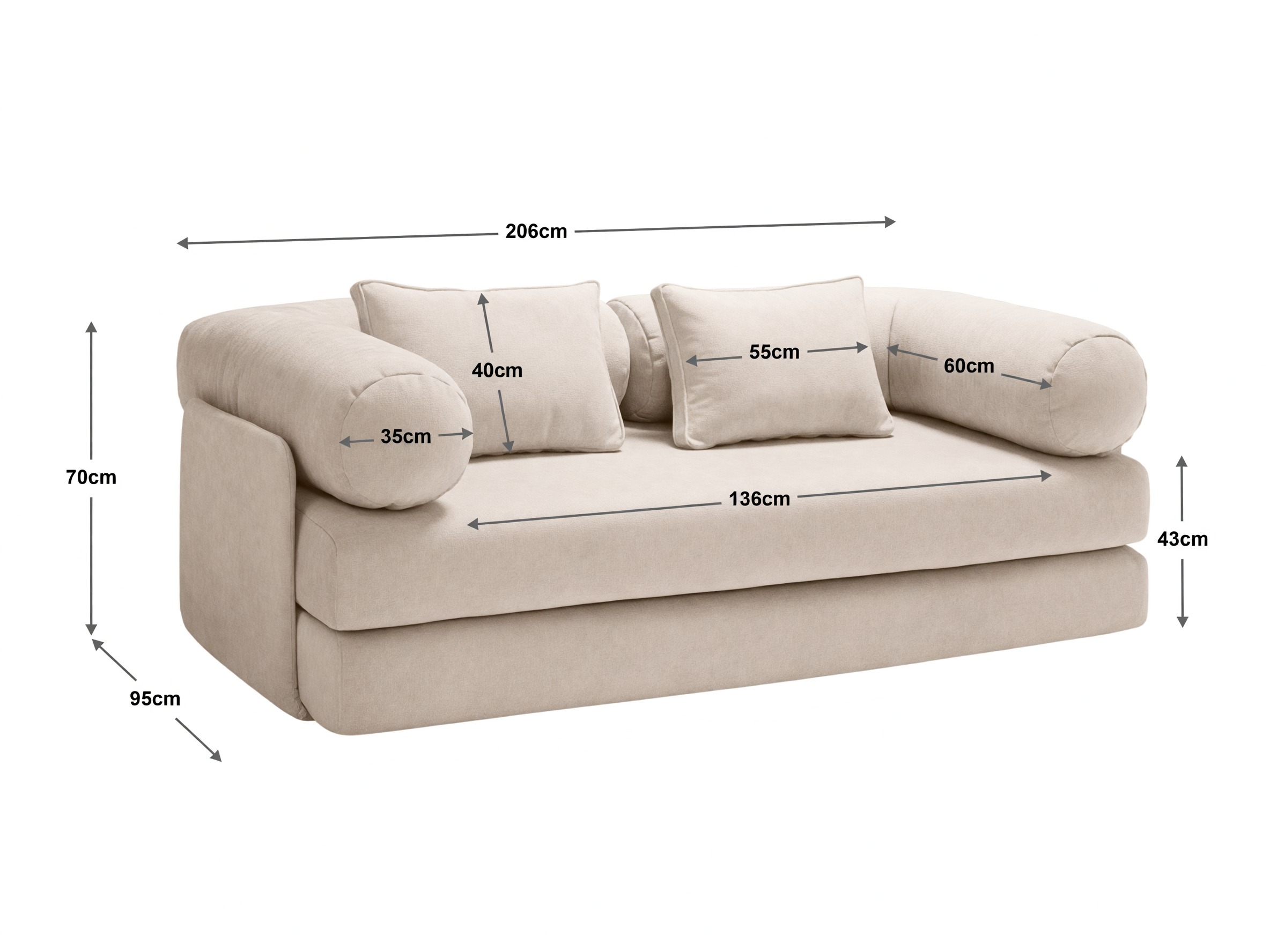 Sofa lova ST9334