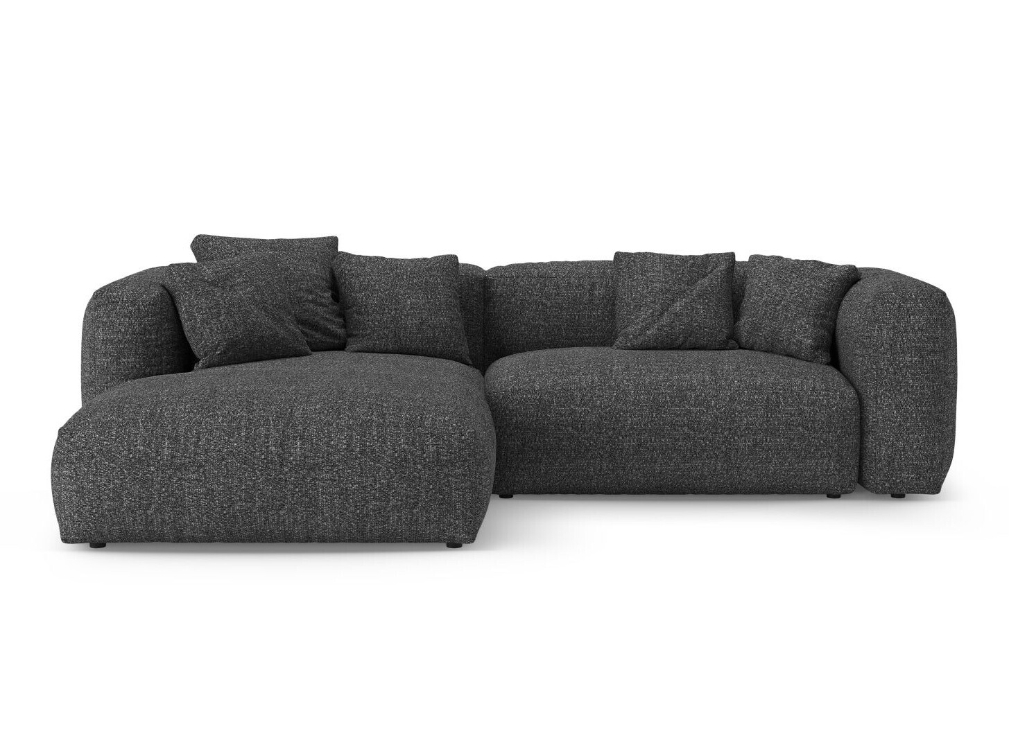 Minkštas kampas Sorcoro 136 (Monet Anthracite)