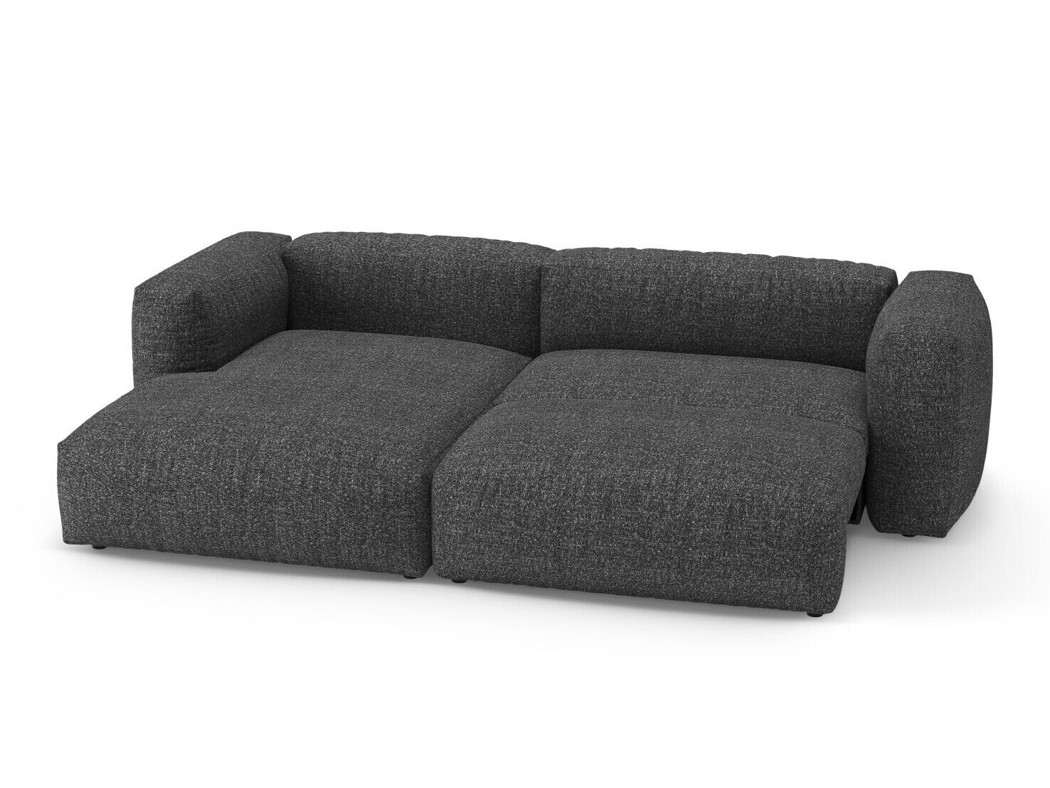 Minkštas kampas Sorcoro 136 (Monet Anthracite)