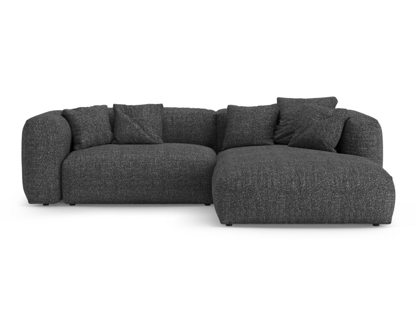 Minkštas kampas Sorcoro 136 (Monet Anthracite)