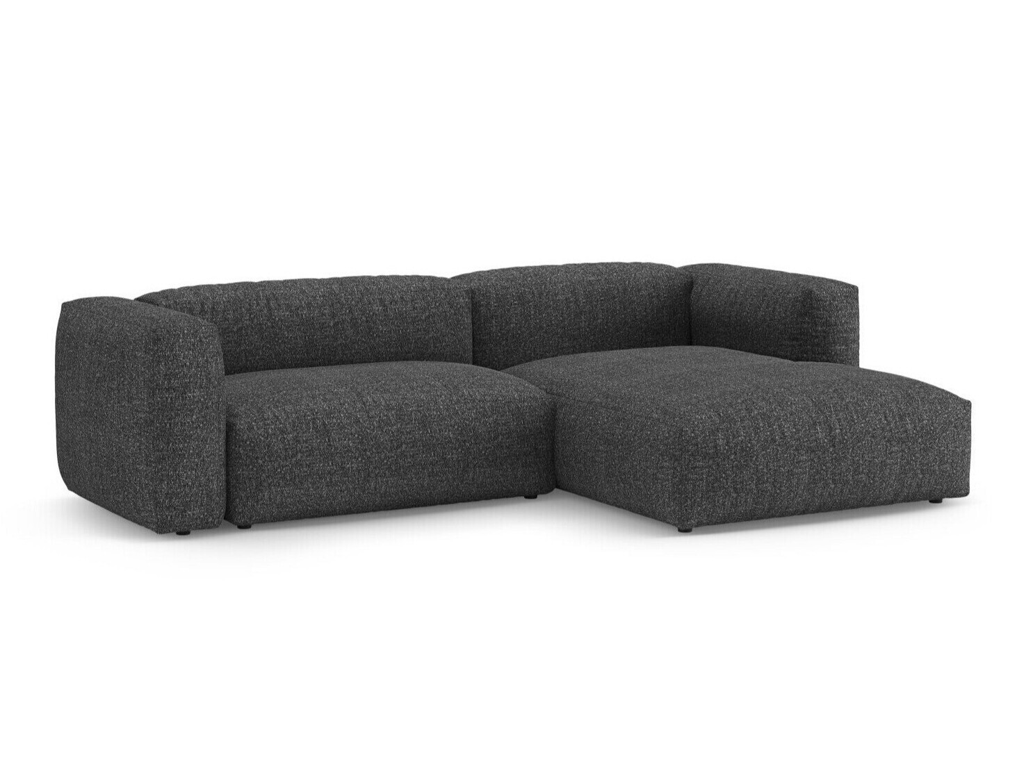 Minkštas kampas Sorcoro 136 (Monet Anthracite)