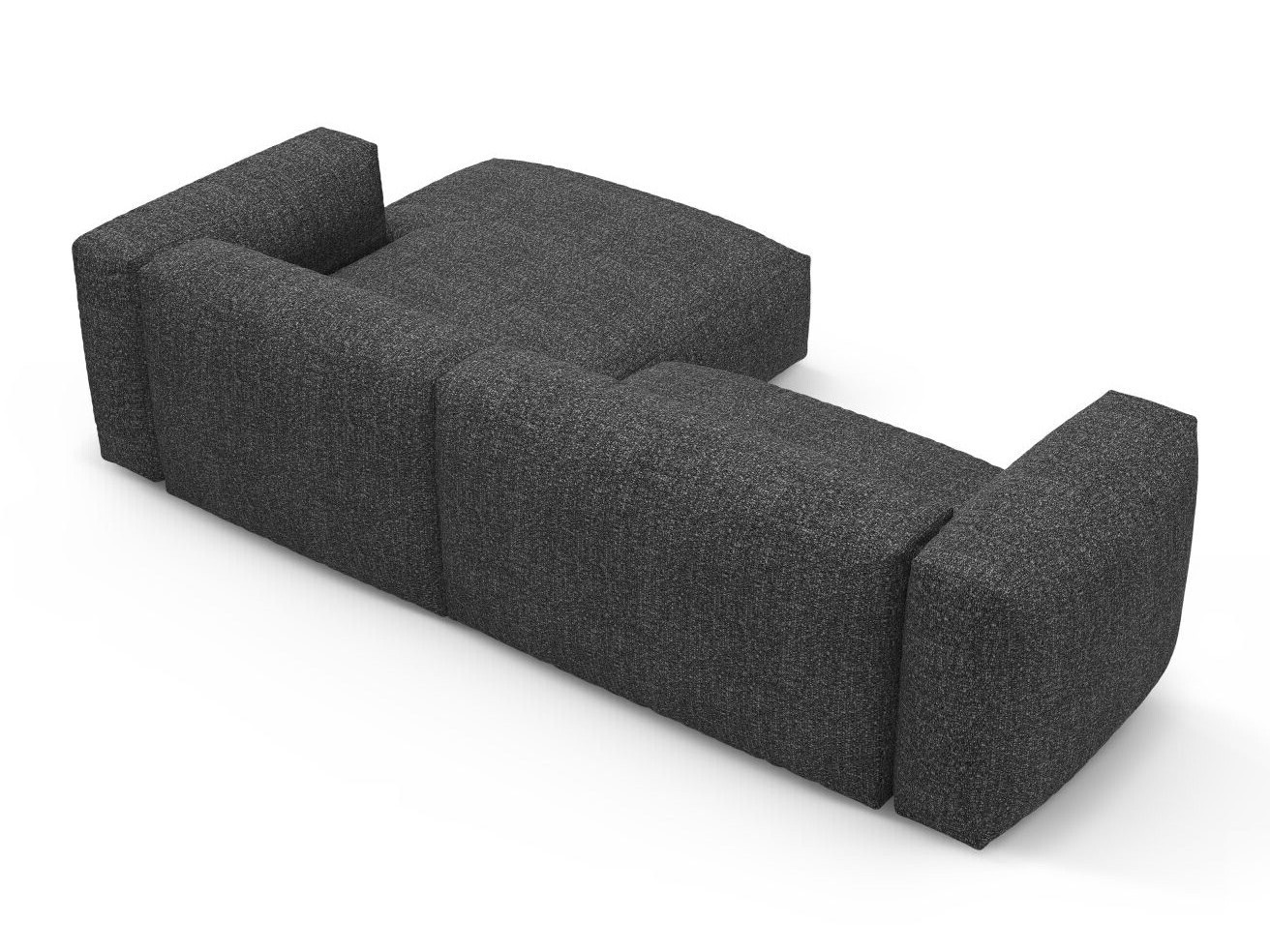Minkštas kampas Sorcoro 136 (Monet Anthracite)