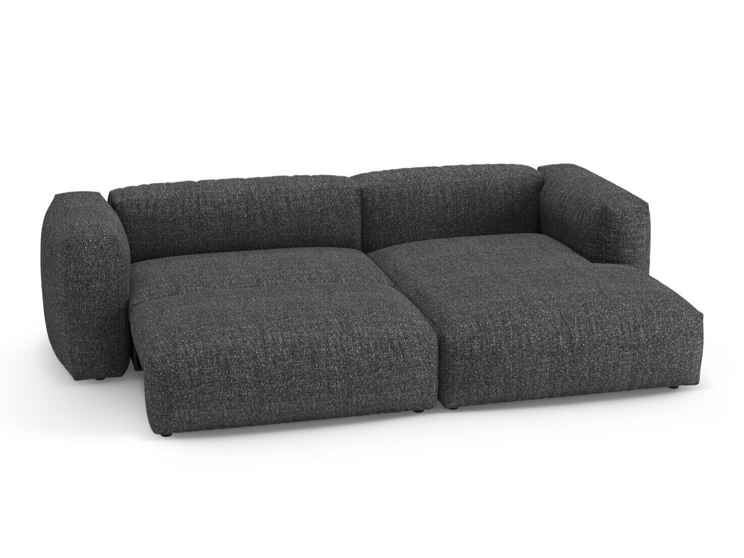 Minkštas kampas Sorcoro 136 (Monet Anthracite)