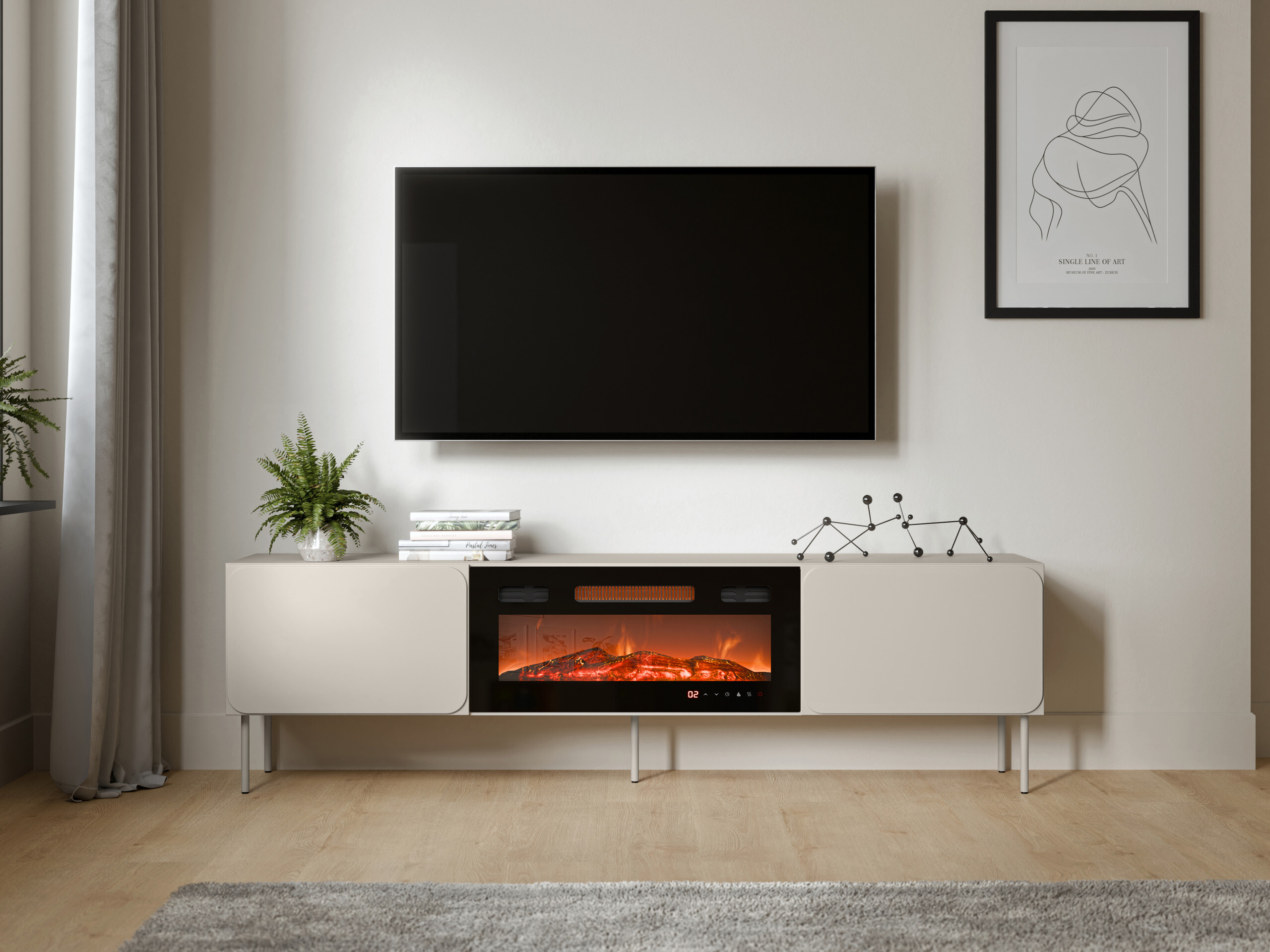 TV staliukas Fentore 104