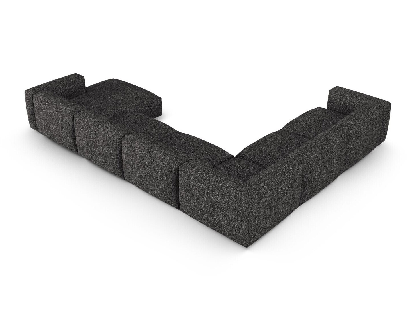 Modulinis minkštas kampas Sorcoro 133 (Monet Anthracite)