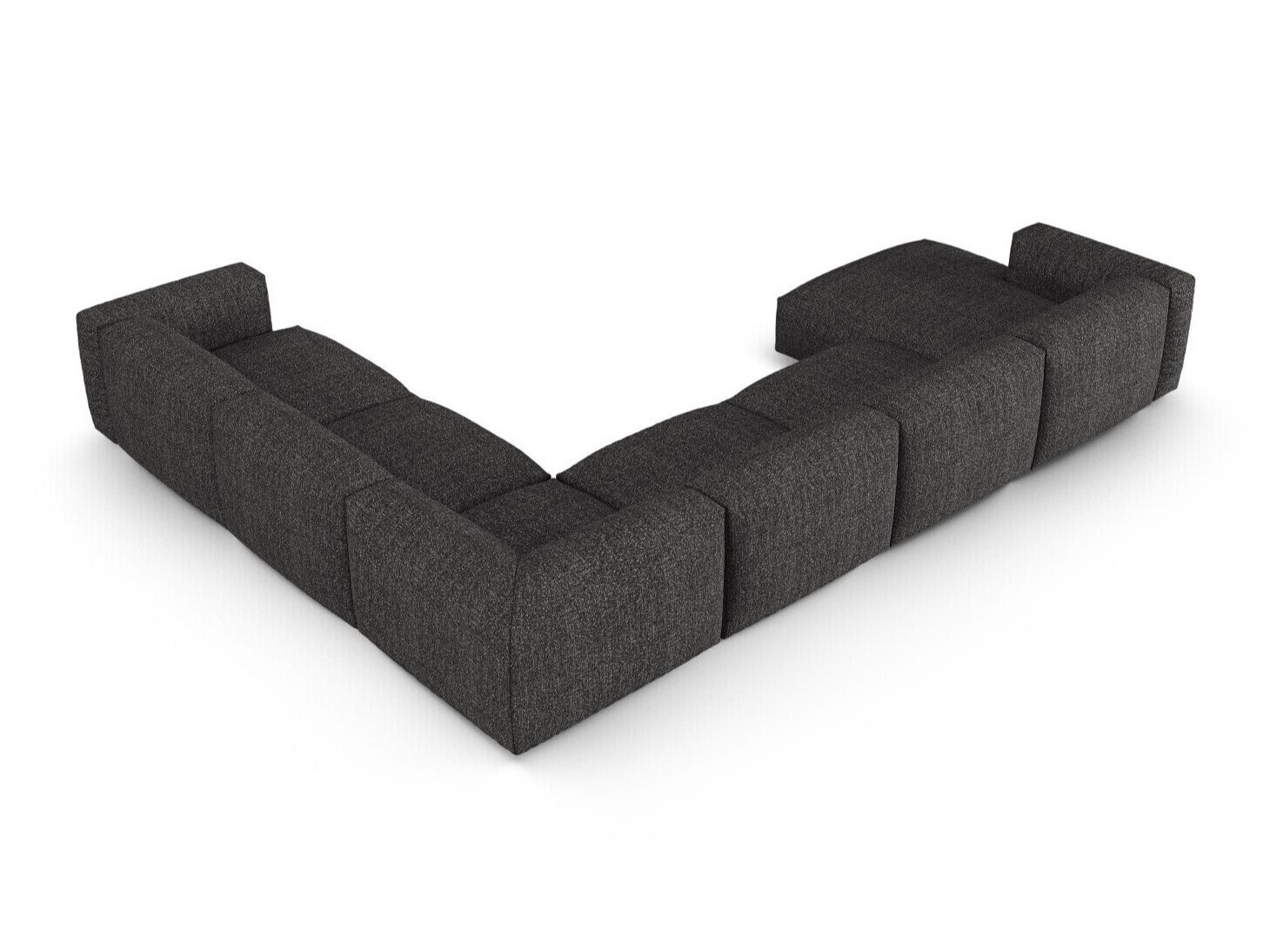 Modulinis minkštas kampas Sorcoro 133 (Monet Anthracite)