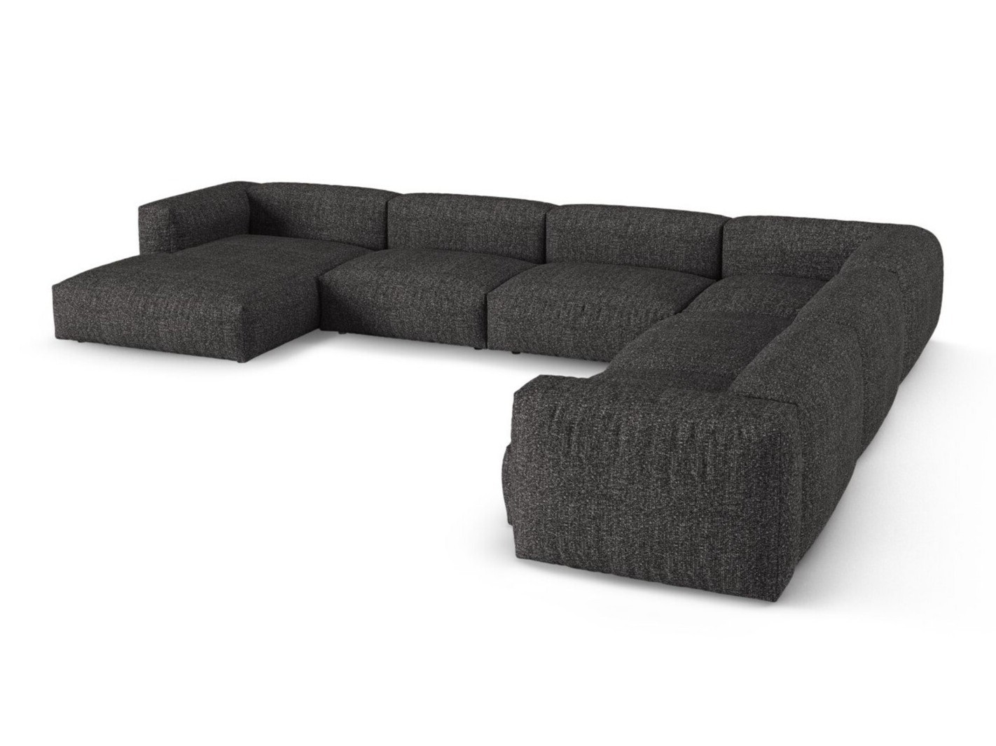 Modulinis minkštas kampas Sorcoro 133 (Monet Anthracite)