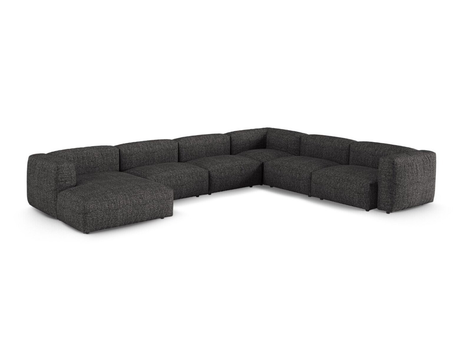 Modulinis minkštas kampas Sorcoro 133 (Monet Anthracite)