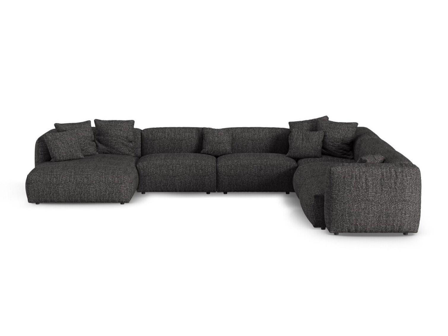 Modulinis minkštas kampas Sorcoro 133 (Monet Anthracite)