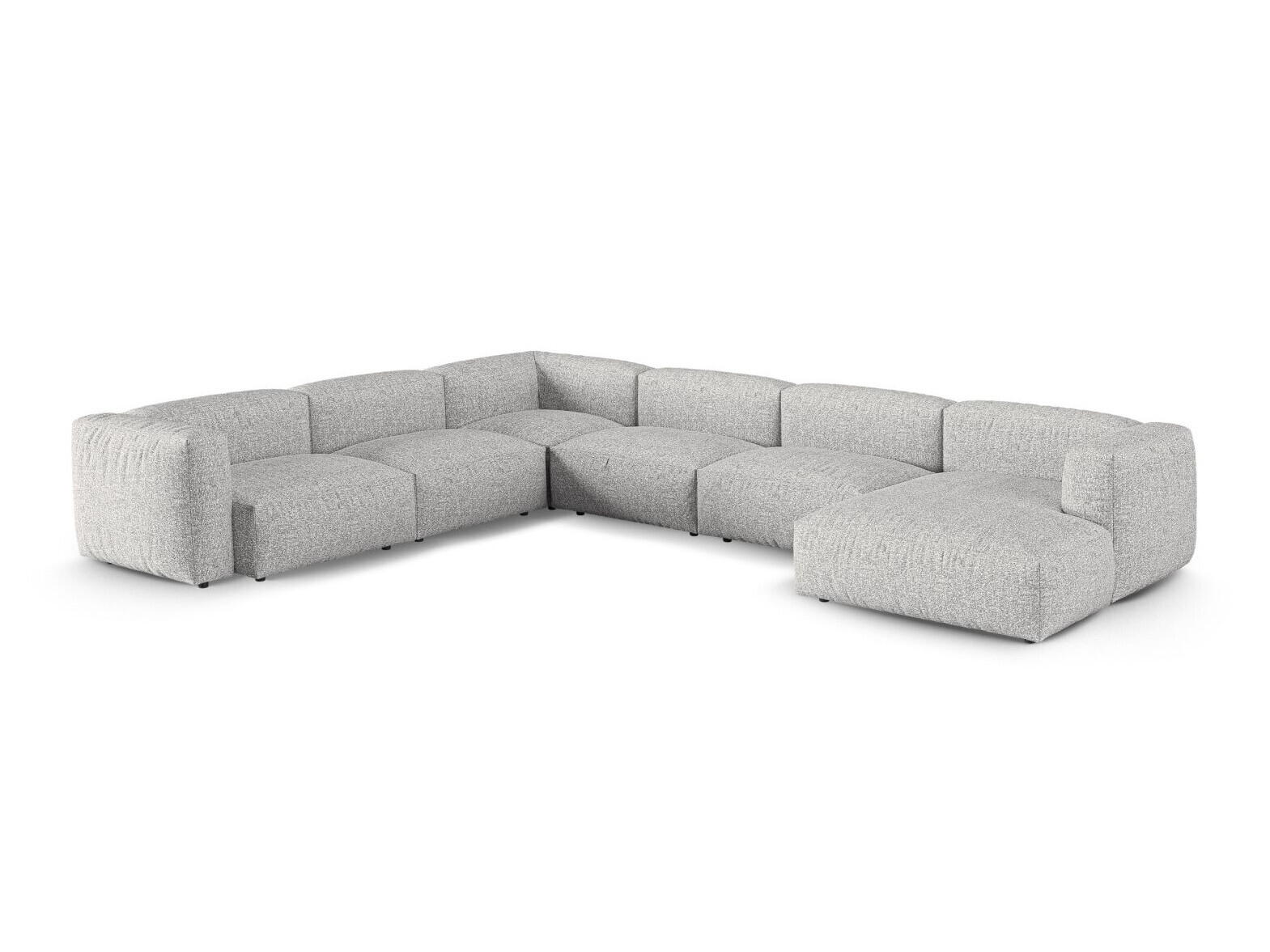 Modulinis minkštas kampas Sorcoro 133 (Monet Silver)