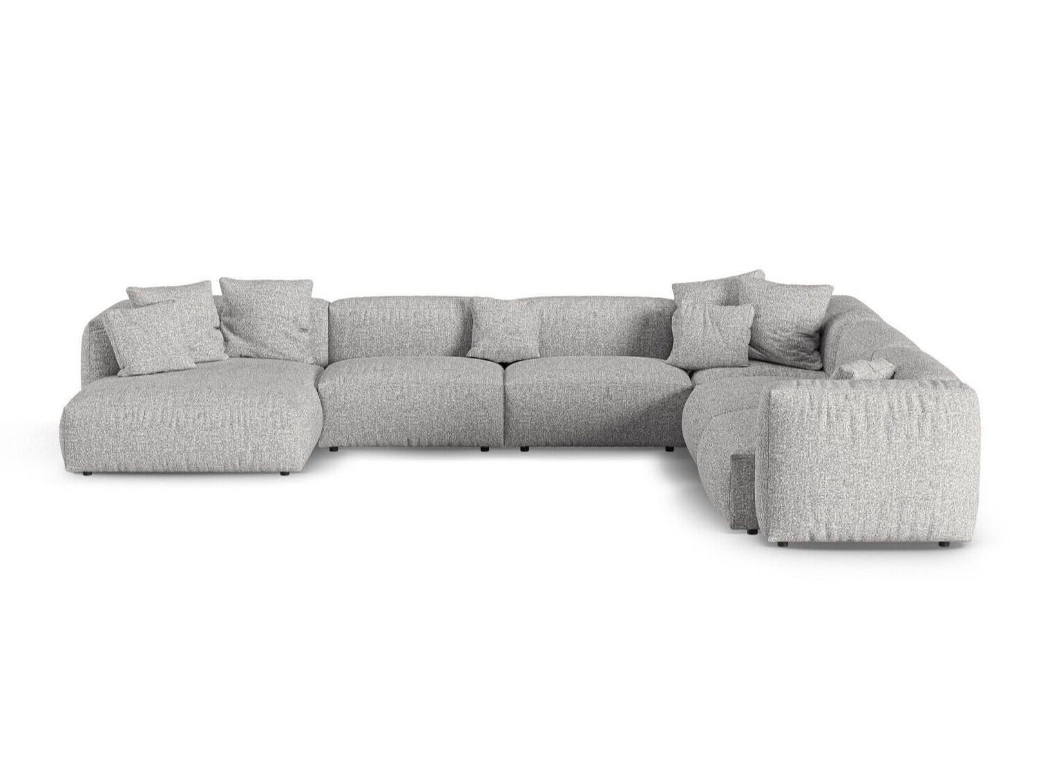 Modulinis minkštas kampas Sorcoro 133 (Monet Silver)