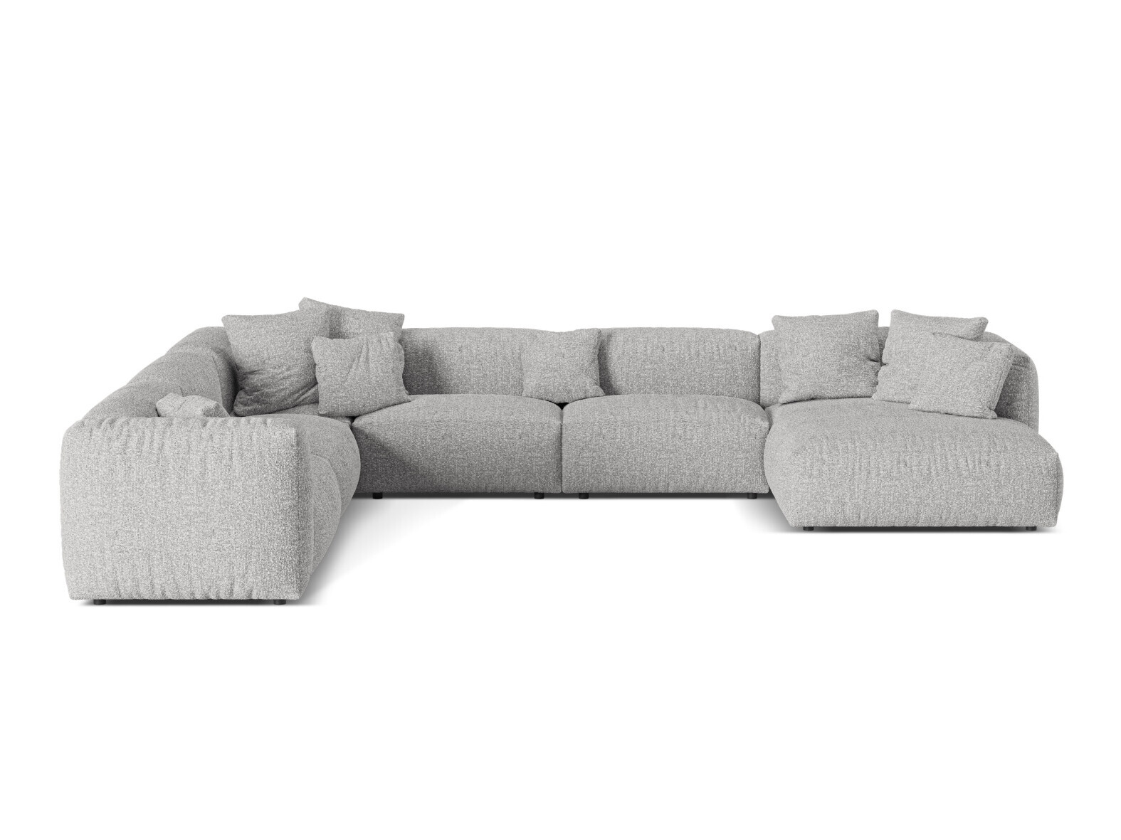 Modulinis minkštas kampas Sorcoro 132 (Monet Silver)