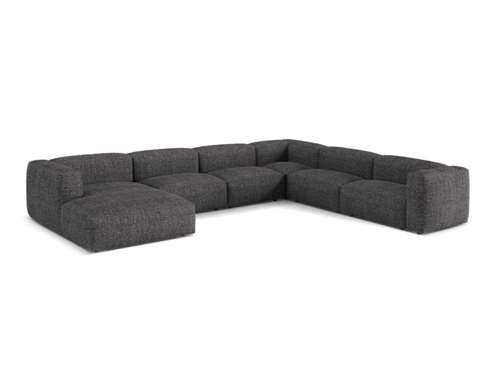 Modulinis minkštas kampas Sorcoro 132 (Monet Anthracite)