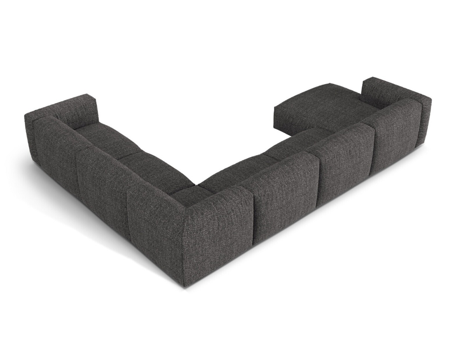 Modulinis minkštas kampas Sorcoro 132 (Monet Anthracite)