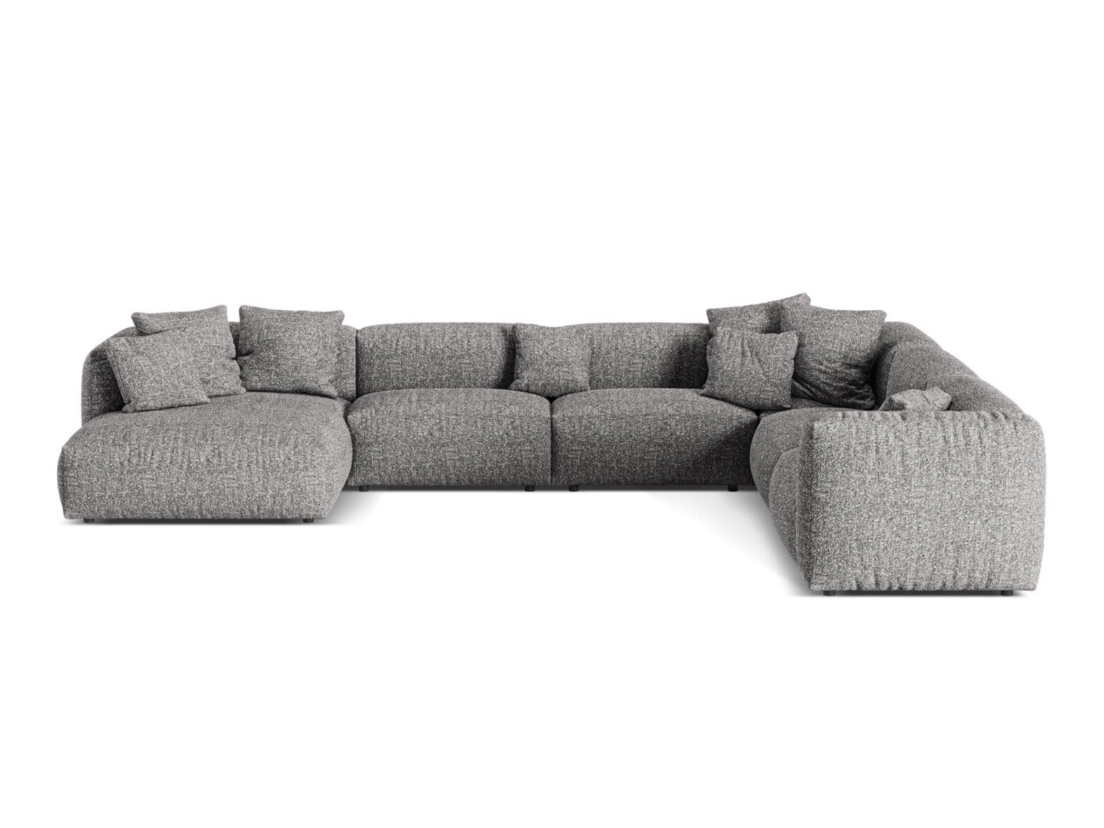 Modulinis minkštas kampas Sorcoro 132 (Monet Graphite)