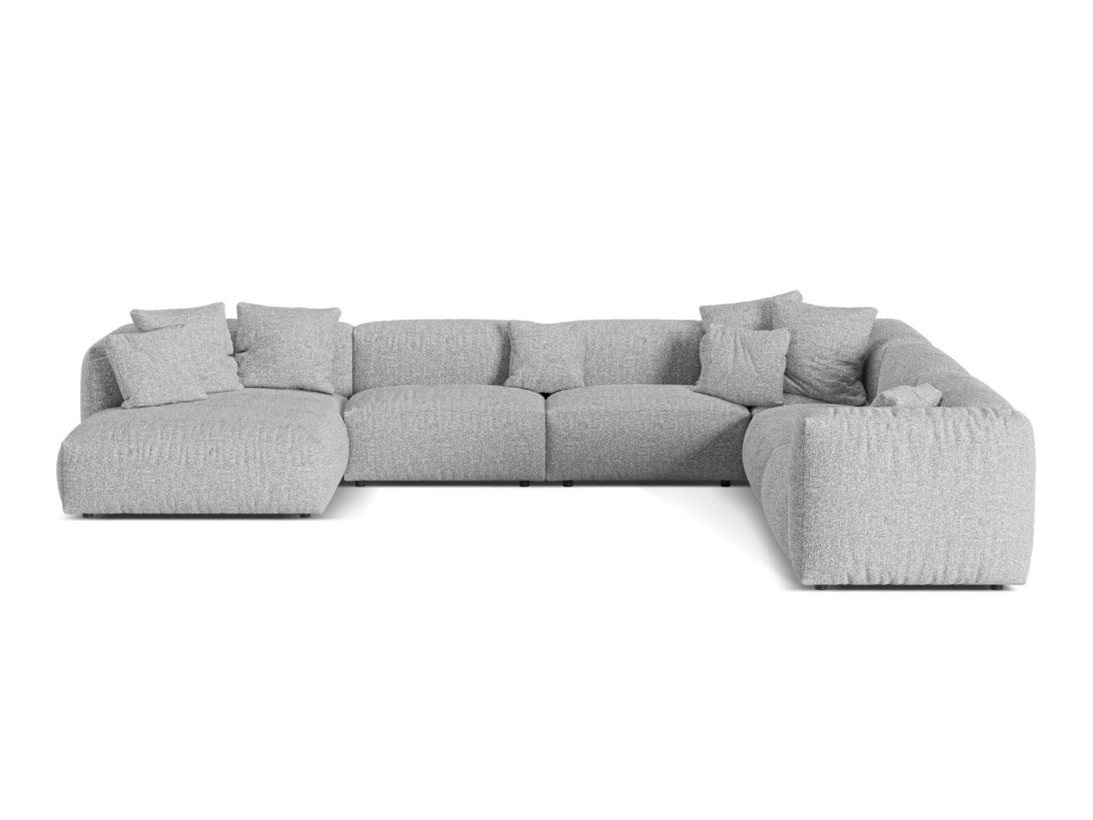 Modulinis minkštas kampas Sorcoro 132 (Monet Silver)
