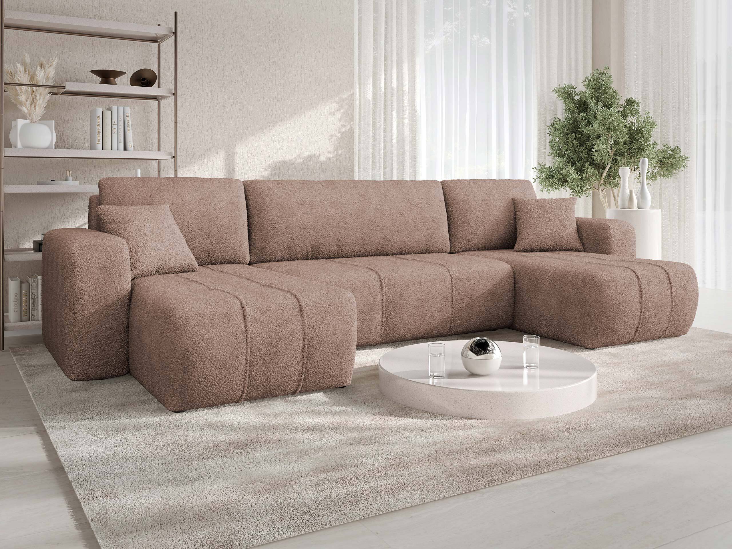 Minkštas kampas Comfivo Laurus II (Coral 45)