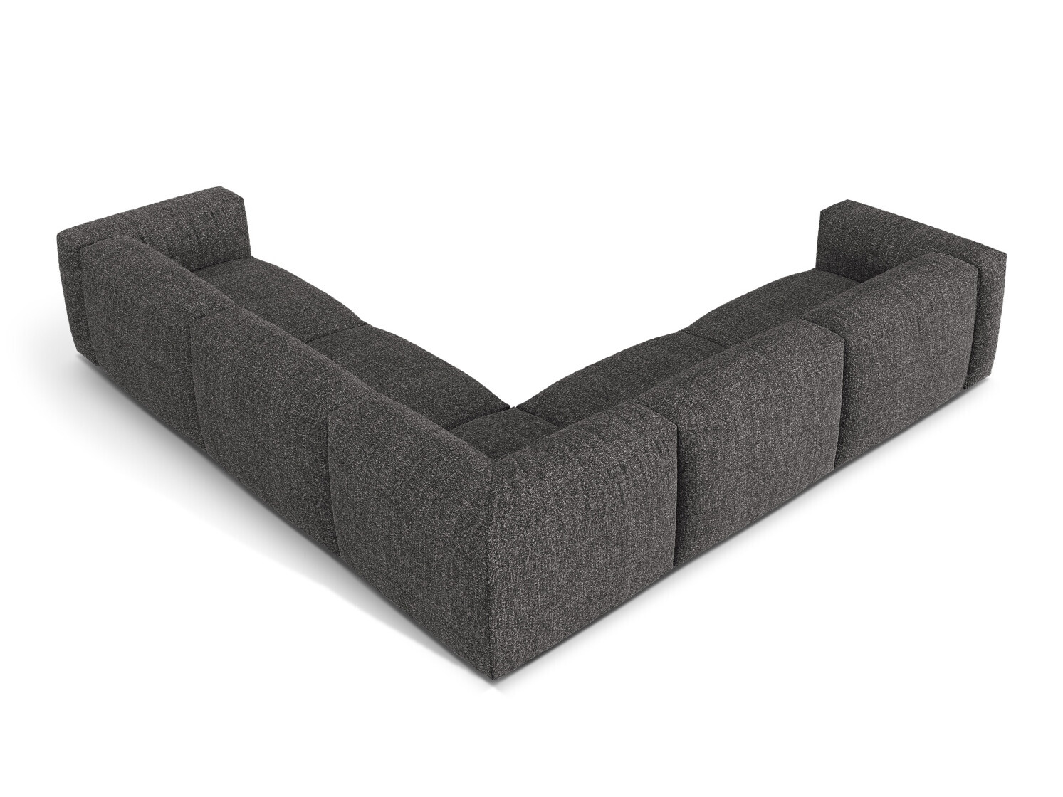Modulinis minkštas kampas Sorcoro 130 (Monet Anthracite)