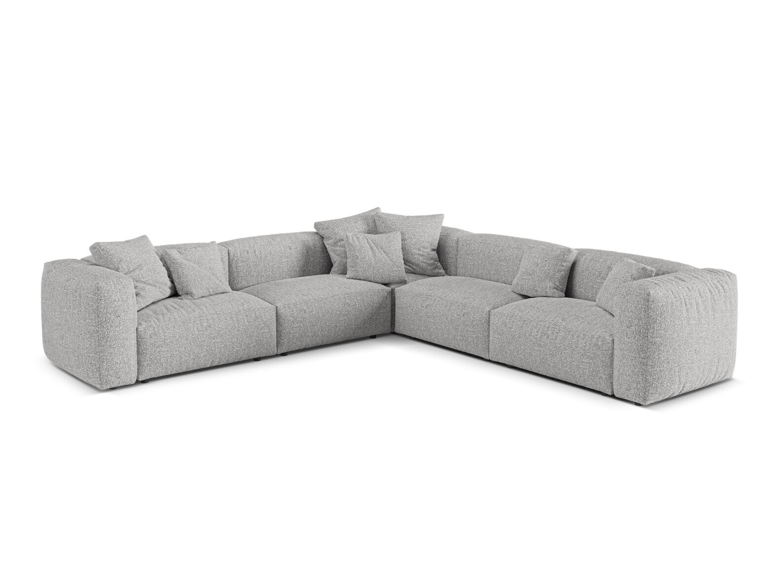 Modulinis minkštas kampas Sorcoro 130 (Monet Silver)