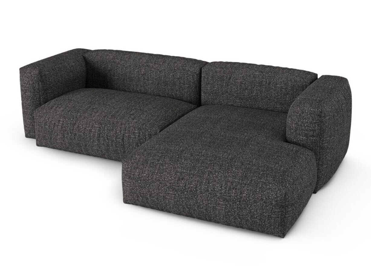 Modulinis minkštas kampas Sorcoro 123 (Monet Anthracite)