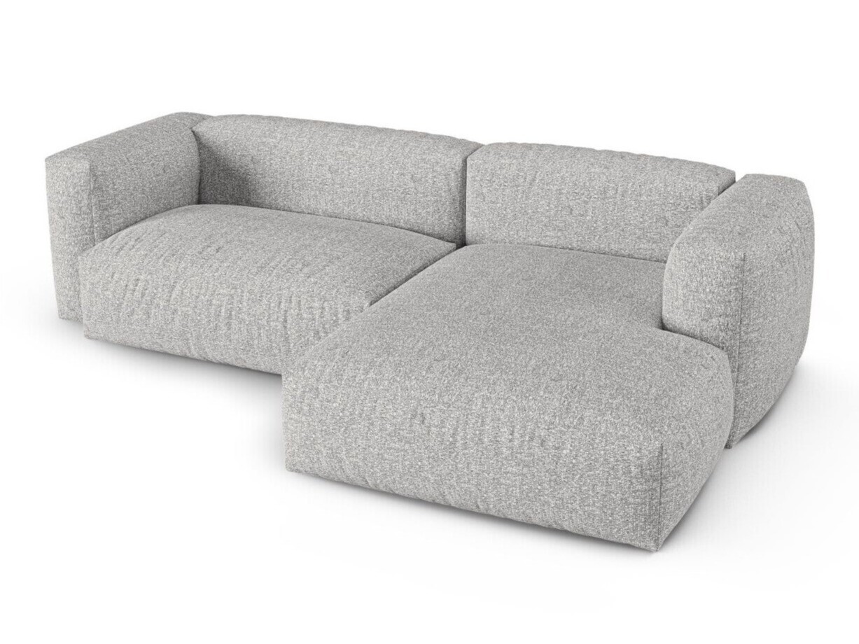 Modulinis minkštas kampas Sorcoro 123 (Monet Silver)