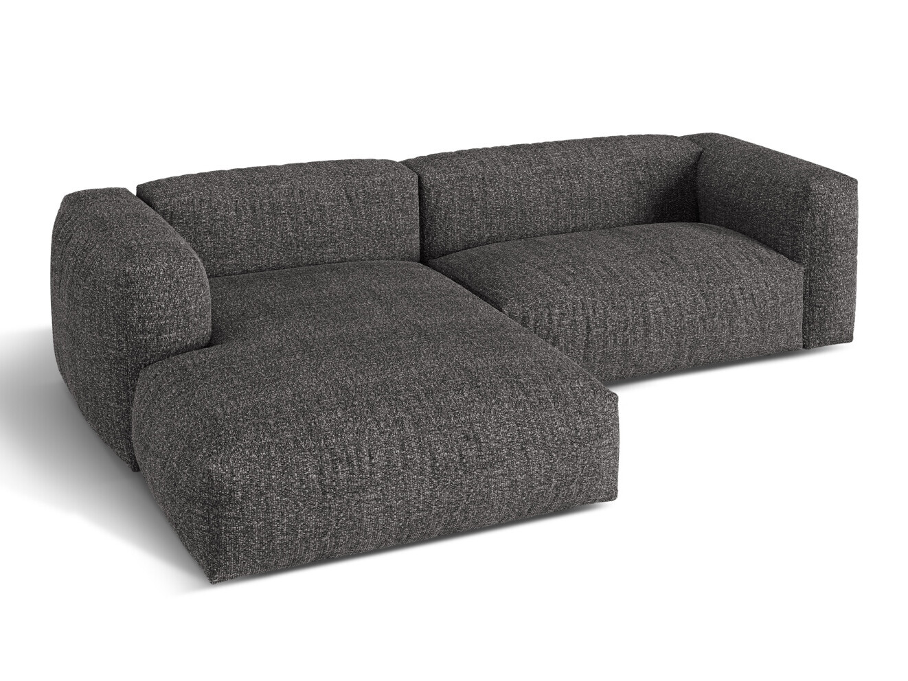 Modulinis minkštas kampas Sorcoro 122 (Monet Anthracite)