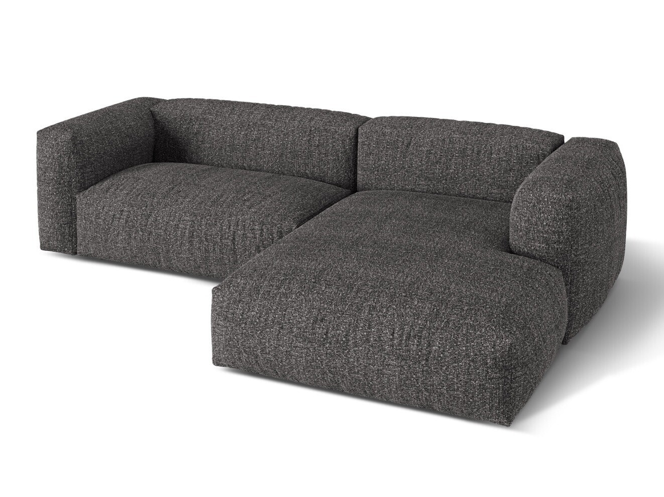 Modulinis minkštas kampas Sorcoro 122 (Monet Anthracite)