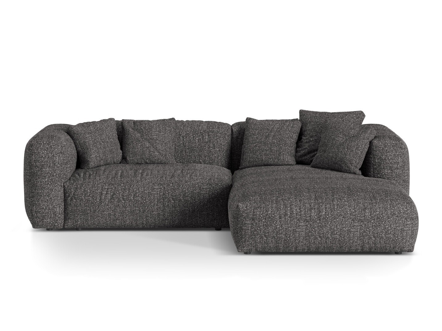 Modulinis minkštas kampas Sorcoro 122 (Monet Anthracite)