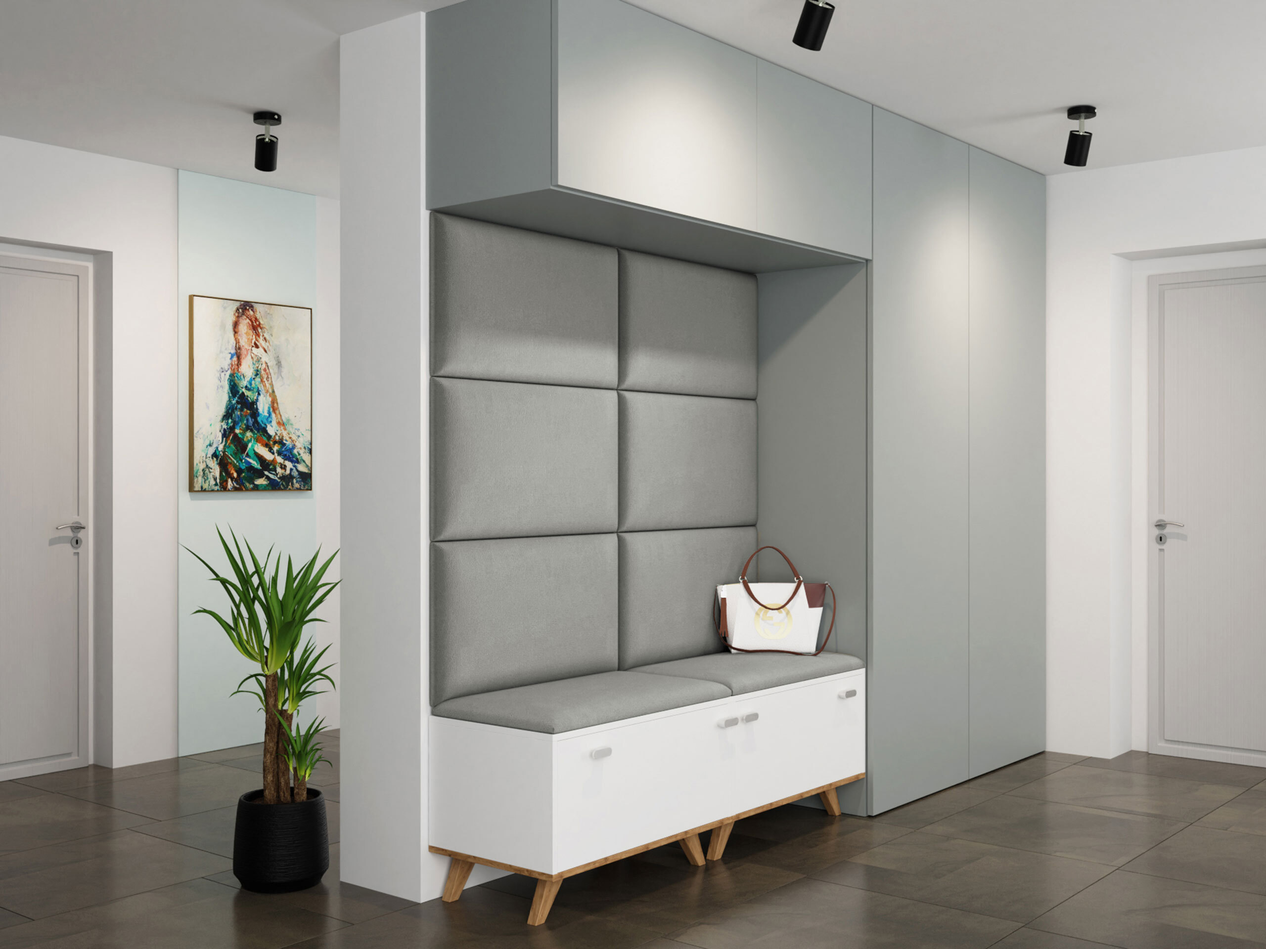 Minkšta sienos plokštė Comfivo Ovis IV (Polo 894) (70x40)