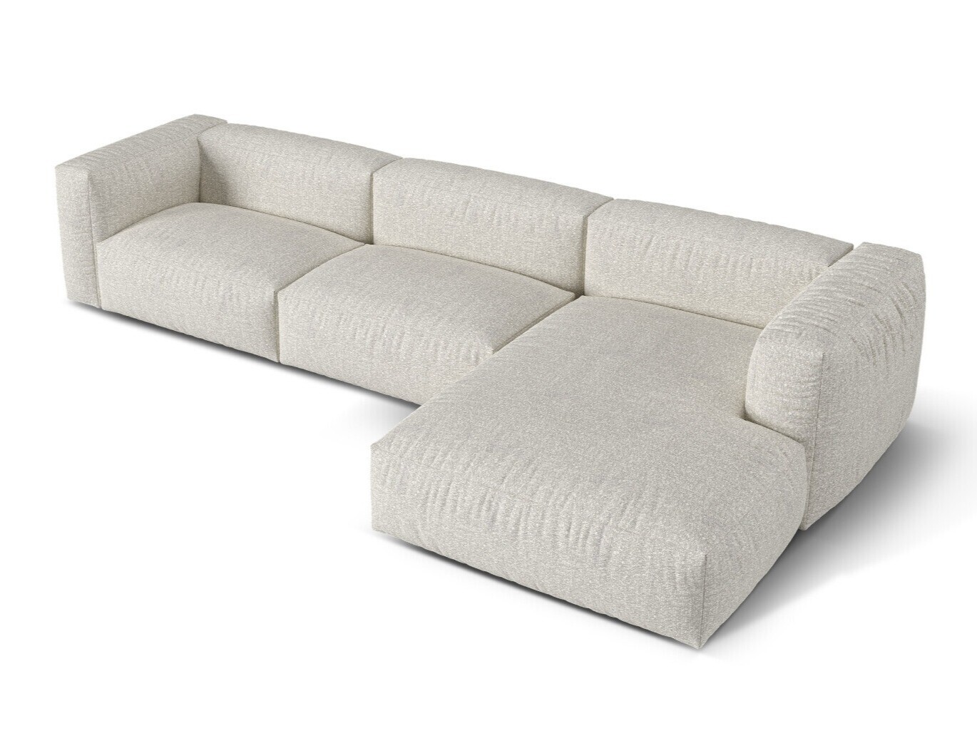 Modulinis minkštas kampas Sorcoro 120 (Monet Pearl)